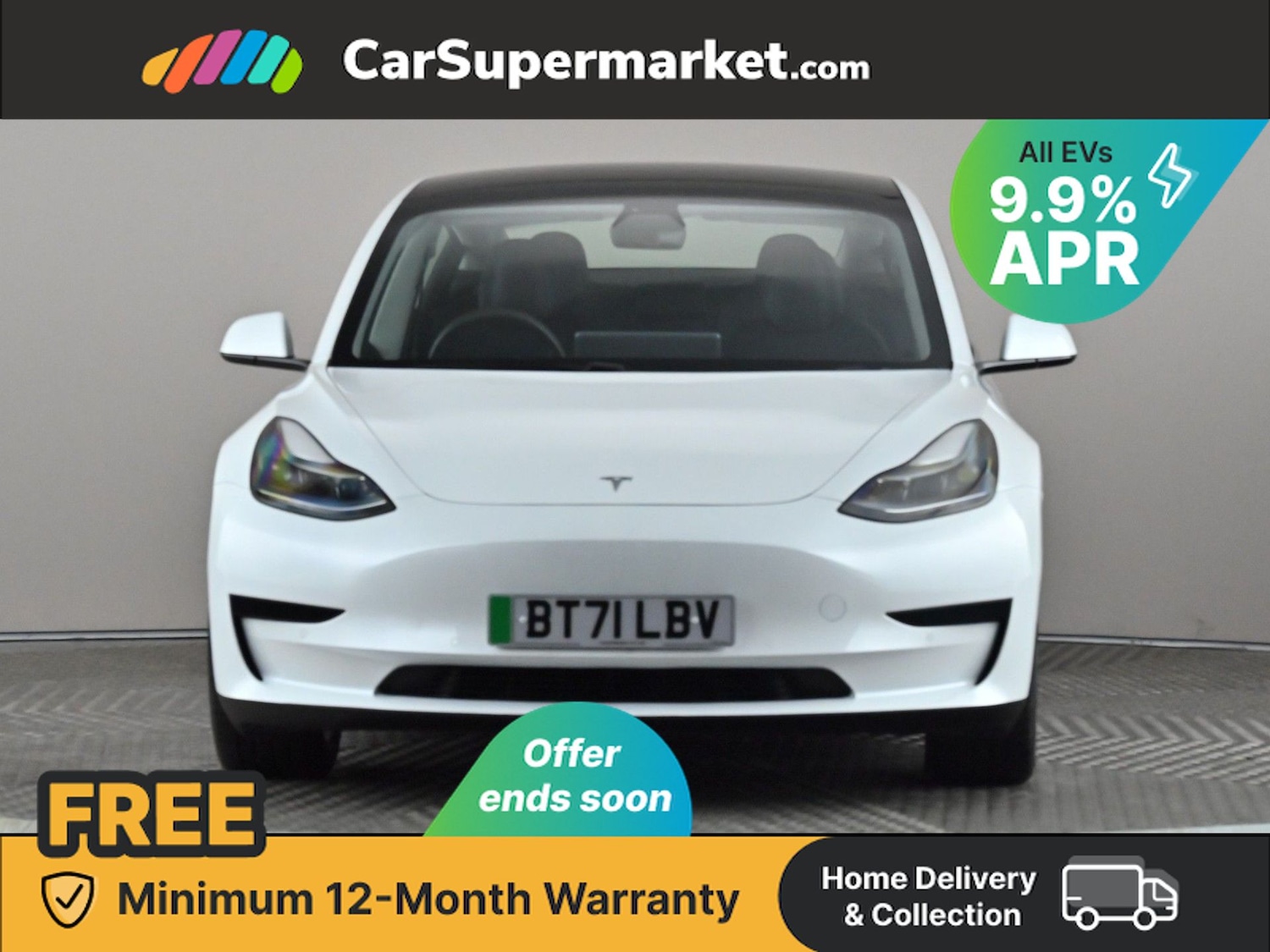 Used Tesla Model 3 2021 for sale - 76341358: Photo 2