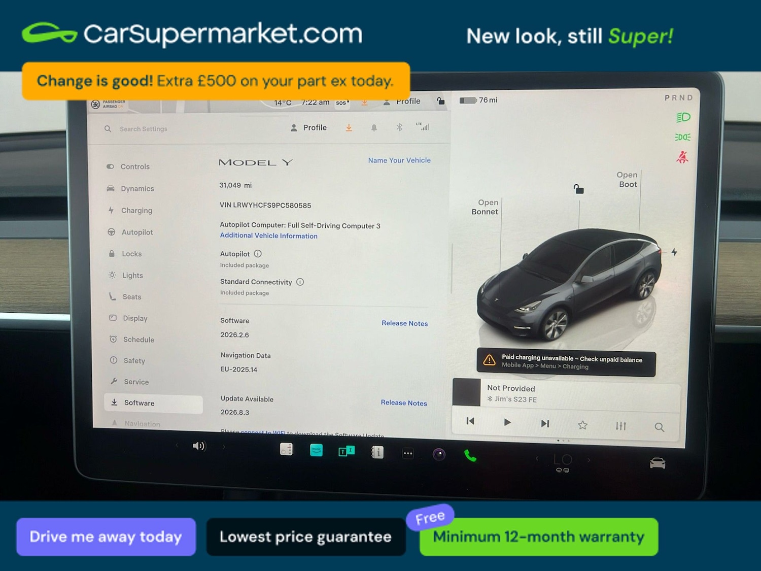 Used Tesla Model Y 2022 for sale - 78224265: Photo 16