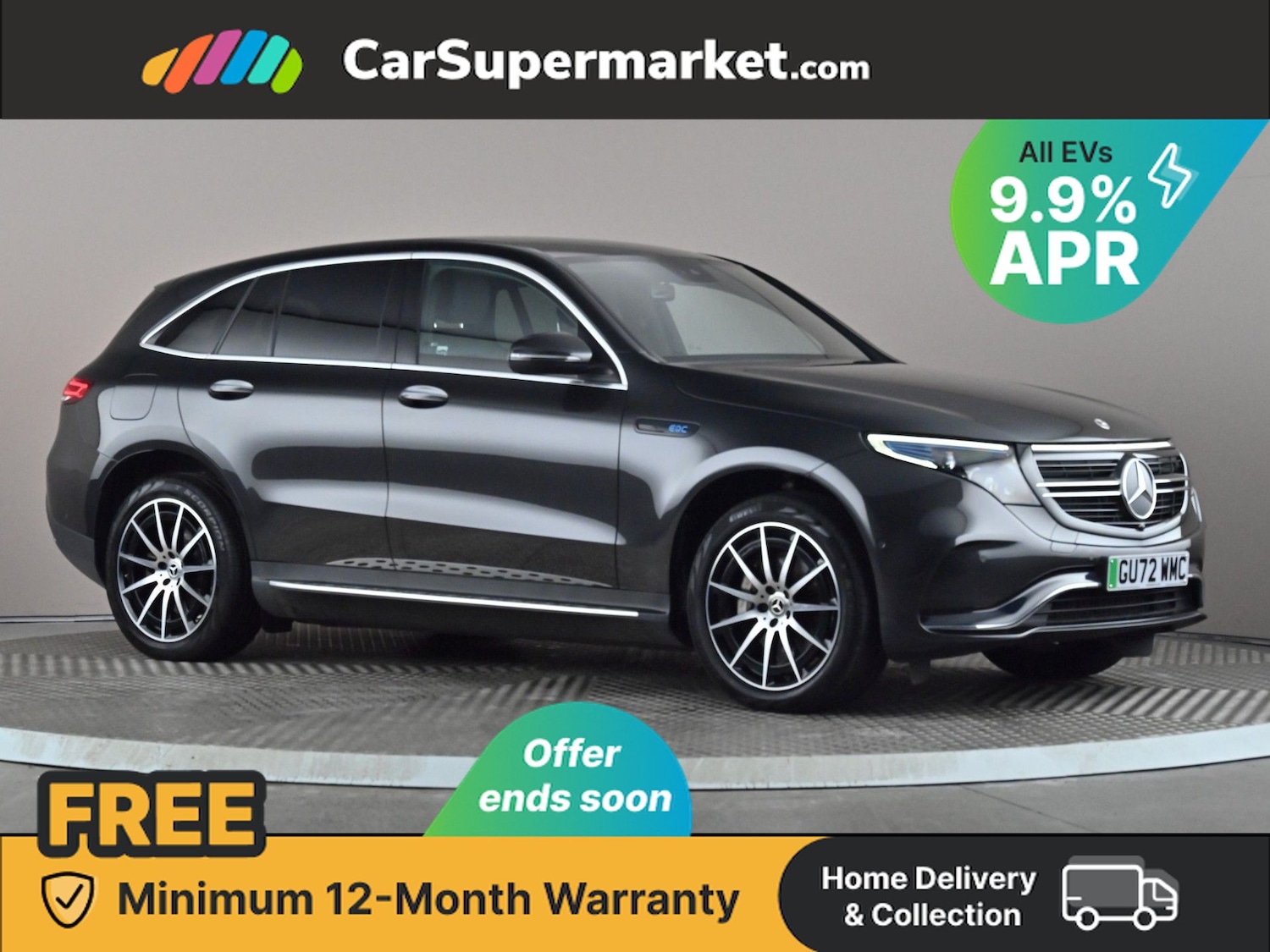 Used Mercedes-Benz EQC 2022 for sale - 76341323: Photo 2
