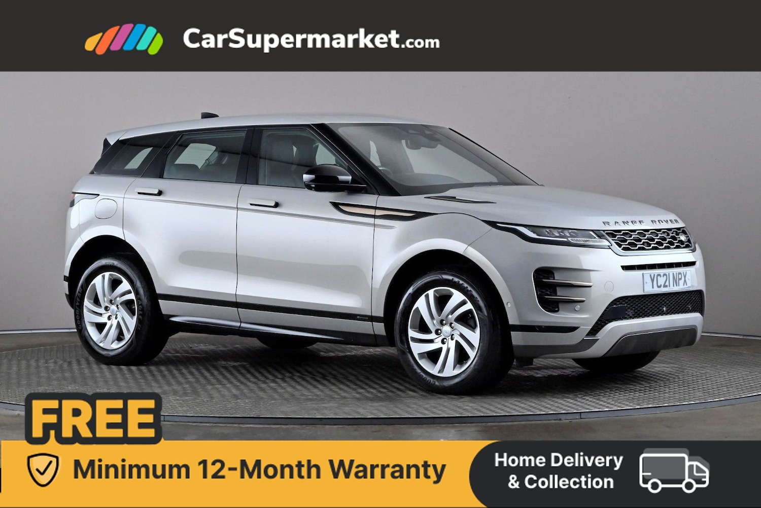 Used Land Rover Range Rover Evoque 2021 for sale - 76341337: Photo 1