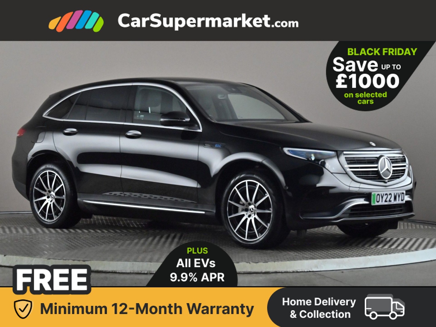 Used Mercedes-Benz EQC 2022 for sale - 76638177: Photo 1