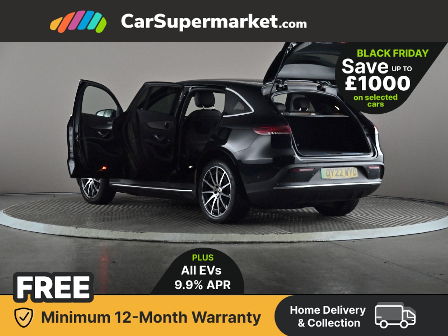 Used Mercedes-Benz EQC 2022 for sale - 76638177: Photo 12