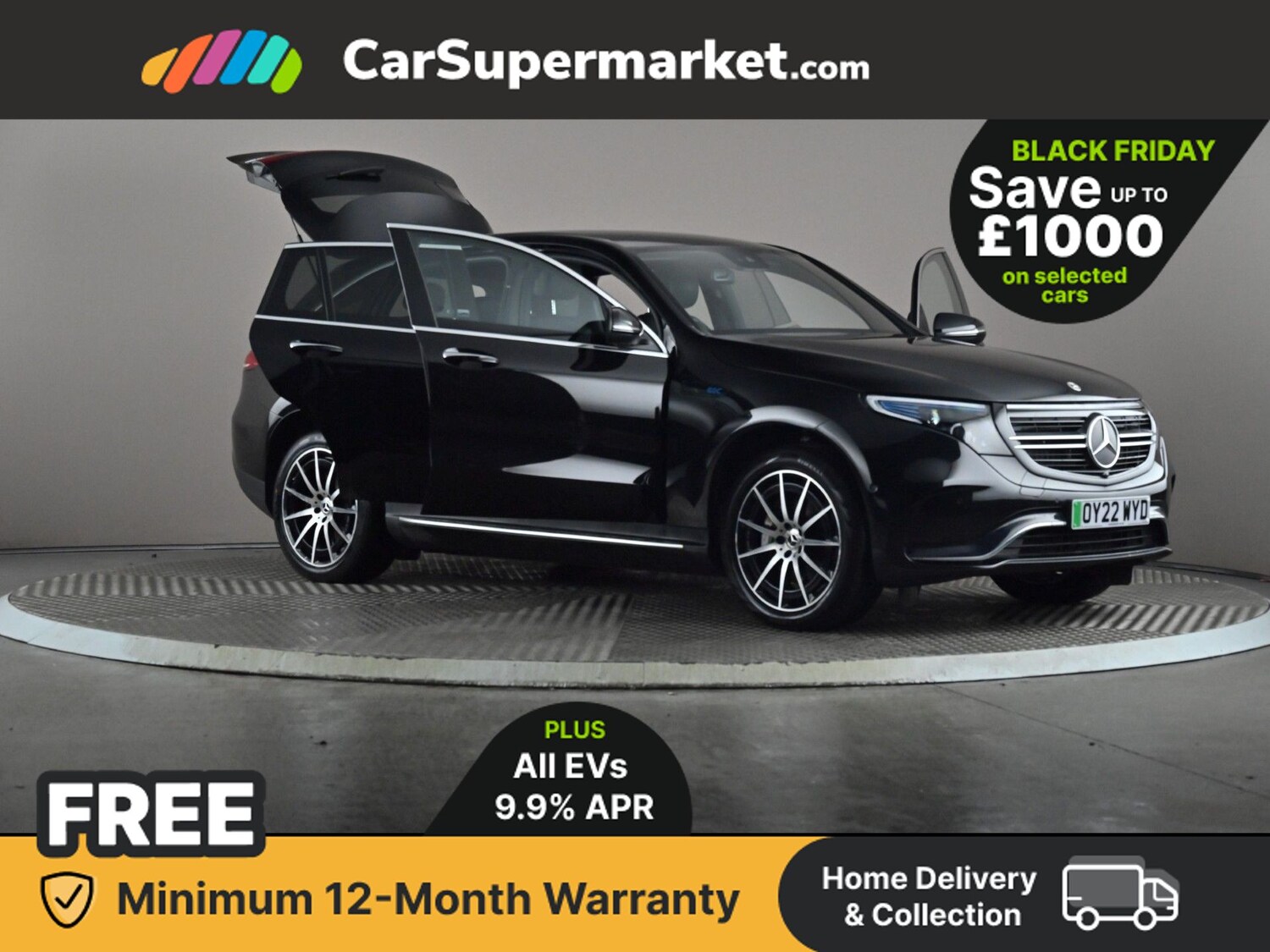 Used Mercedes-Benz EQC 2022 for sale - 76638177: Photo 9