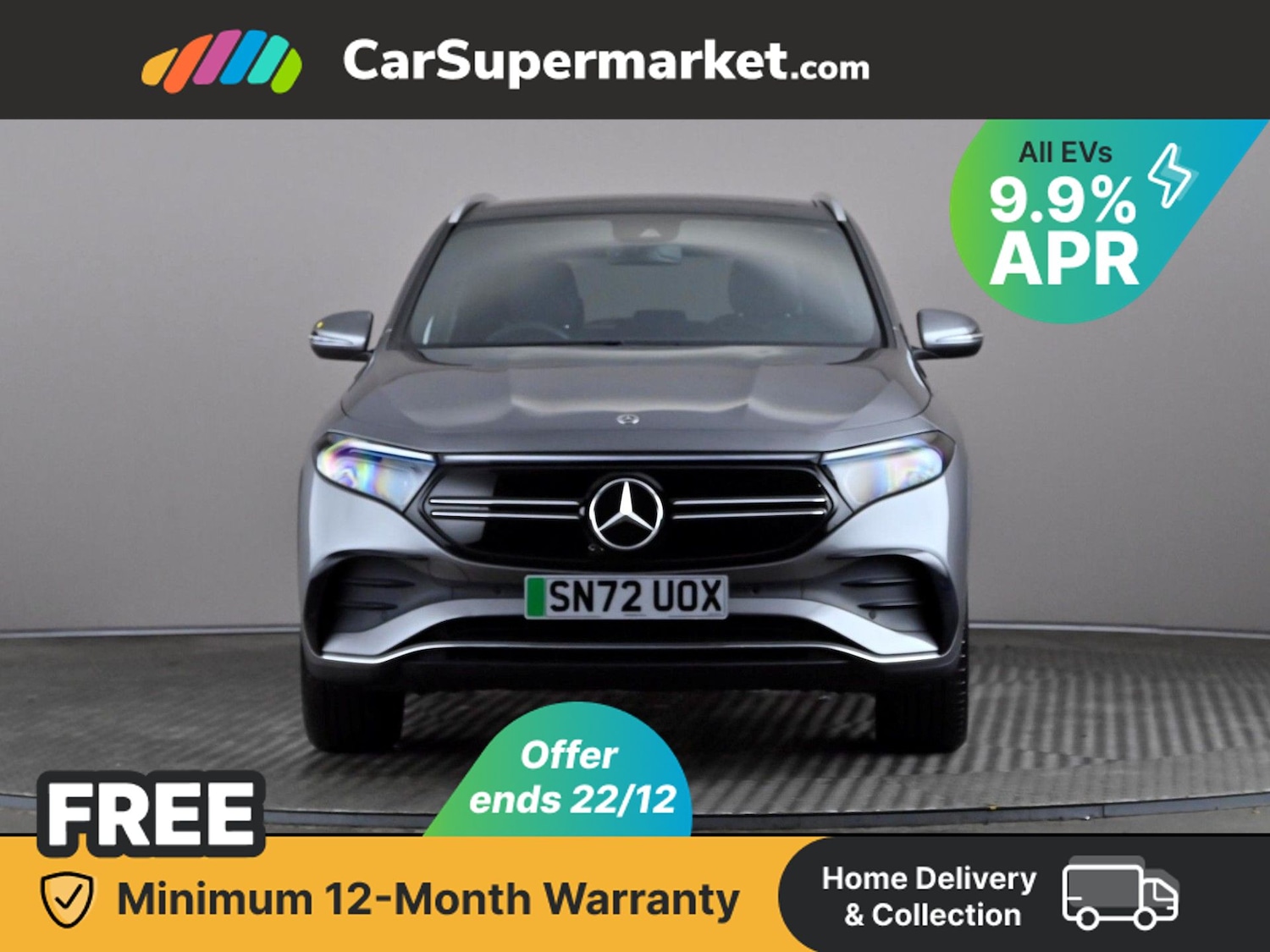 Used Mercedes-Benz EQA 2022 for sale - 76961486: Photo 2