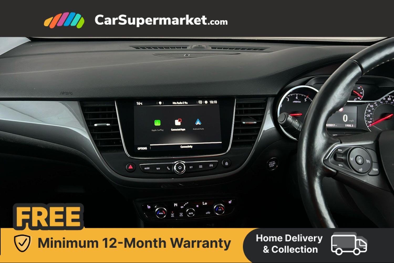 Used Vauxhall Crossland 2022 for sale - 76341355: Photo 10