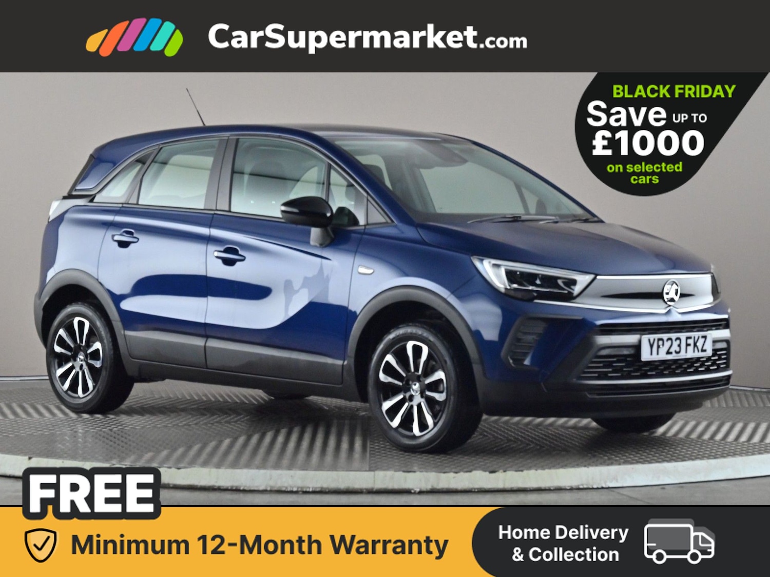 Used Vauxhall Crossland 2023 for sale - 76654484: Photo 1