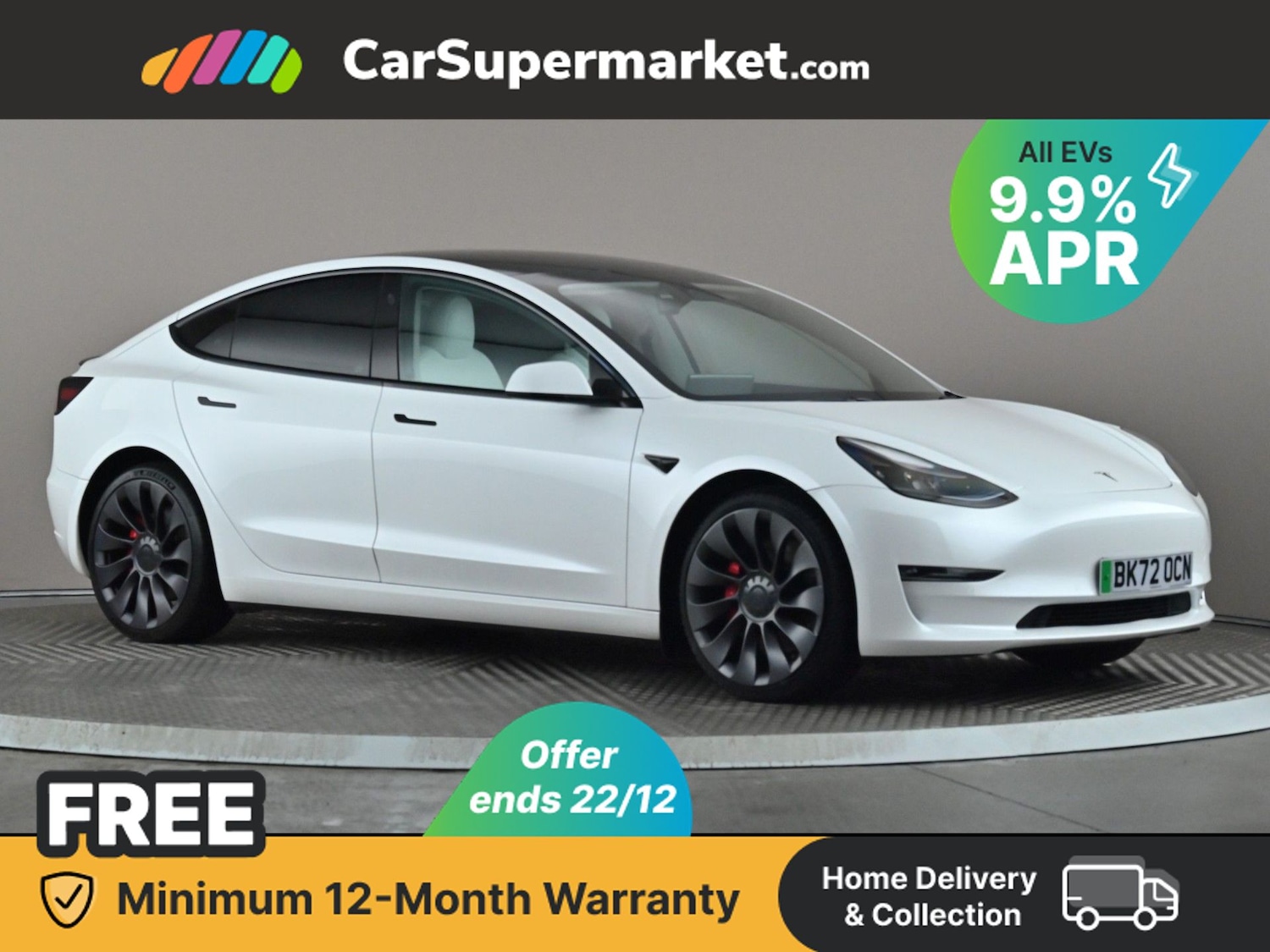 Used Tesla Model 3 2022 for sale - 76916546: Photo 2