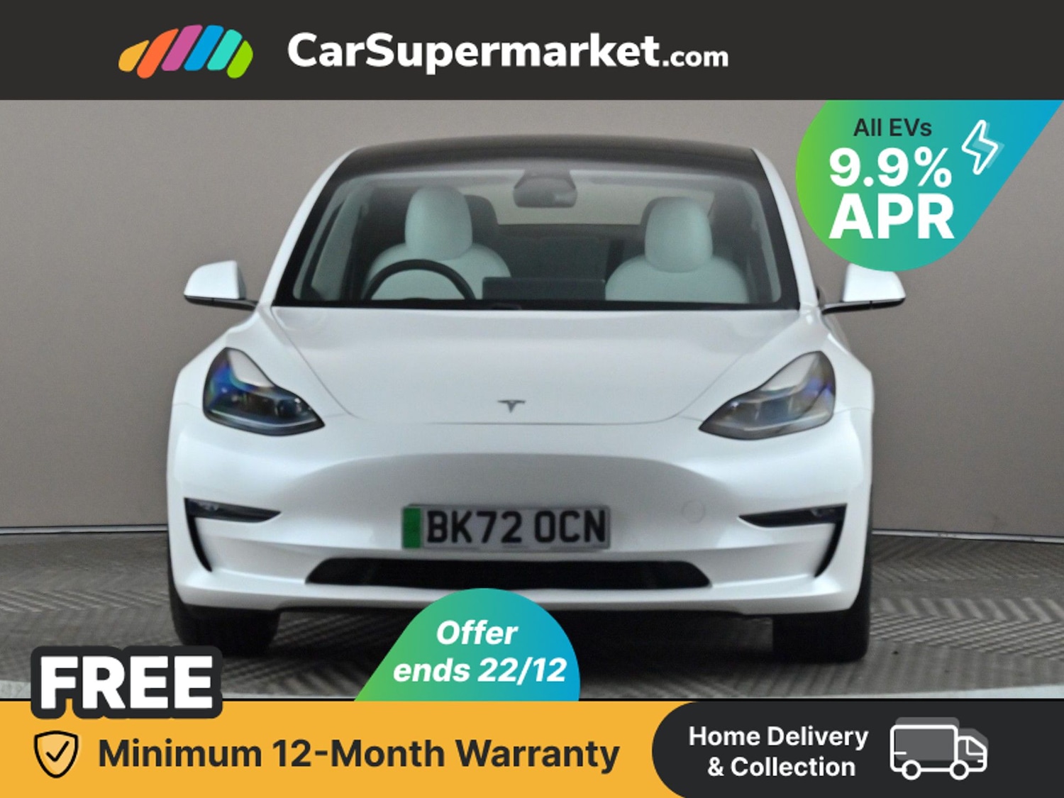 Used Tesla Model 3 2022 for sale - 76916546: Photo 3