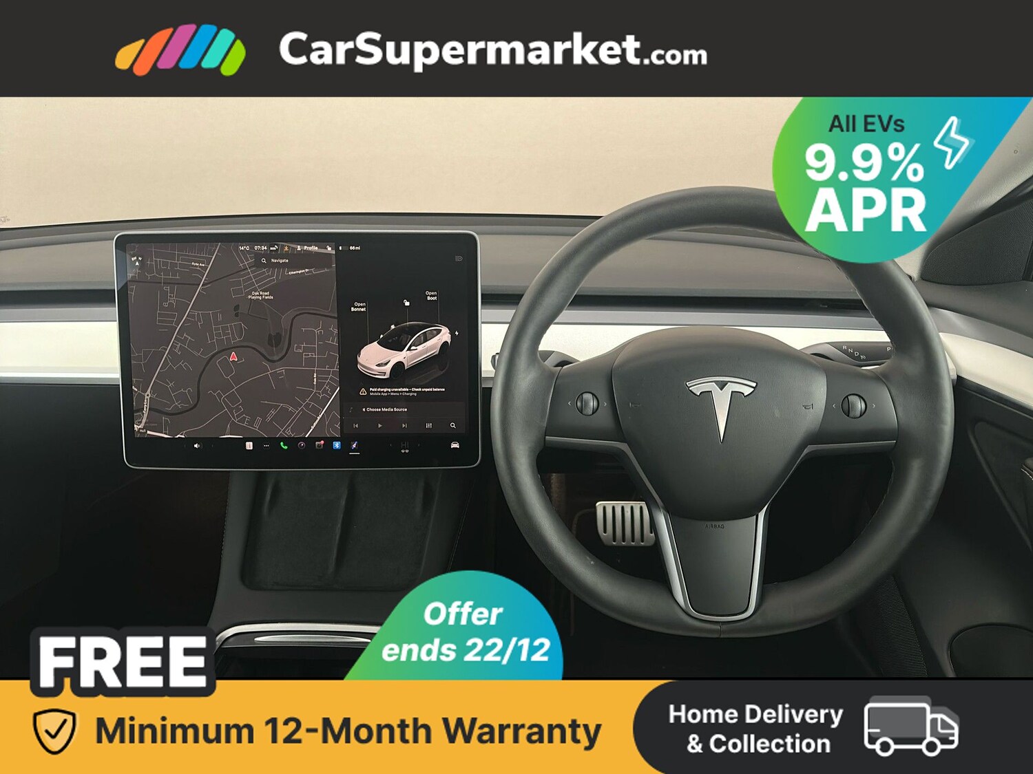 Used Tesla Model 3 2022 for sale - 76916546: Photo 34