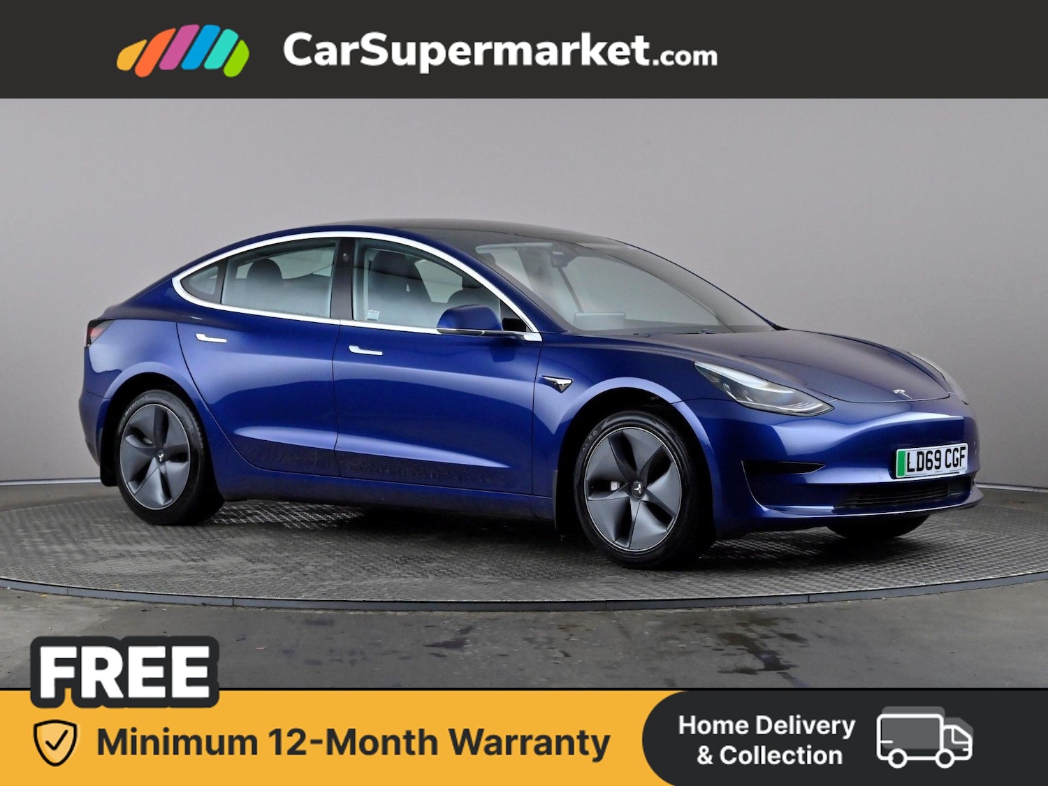 Used Tesla Model 3 2019 for sale - 77901918: Photo 1