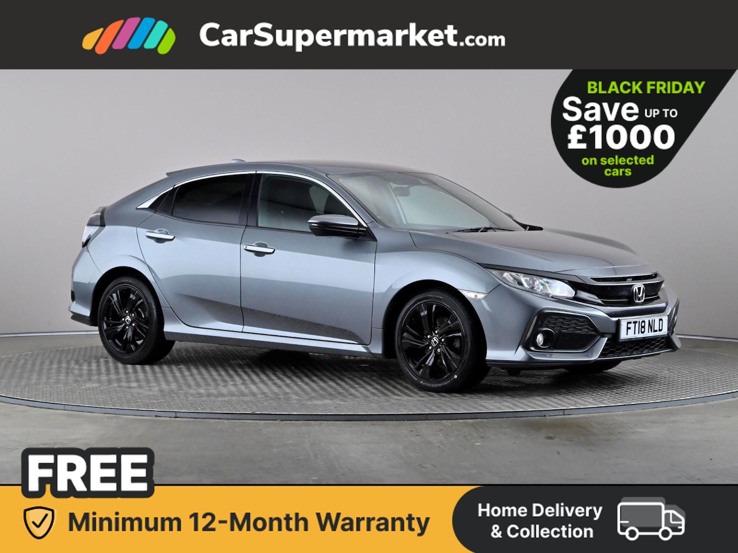 Used Honda Civic 2018 for sale - 76718498: Photo 1