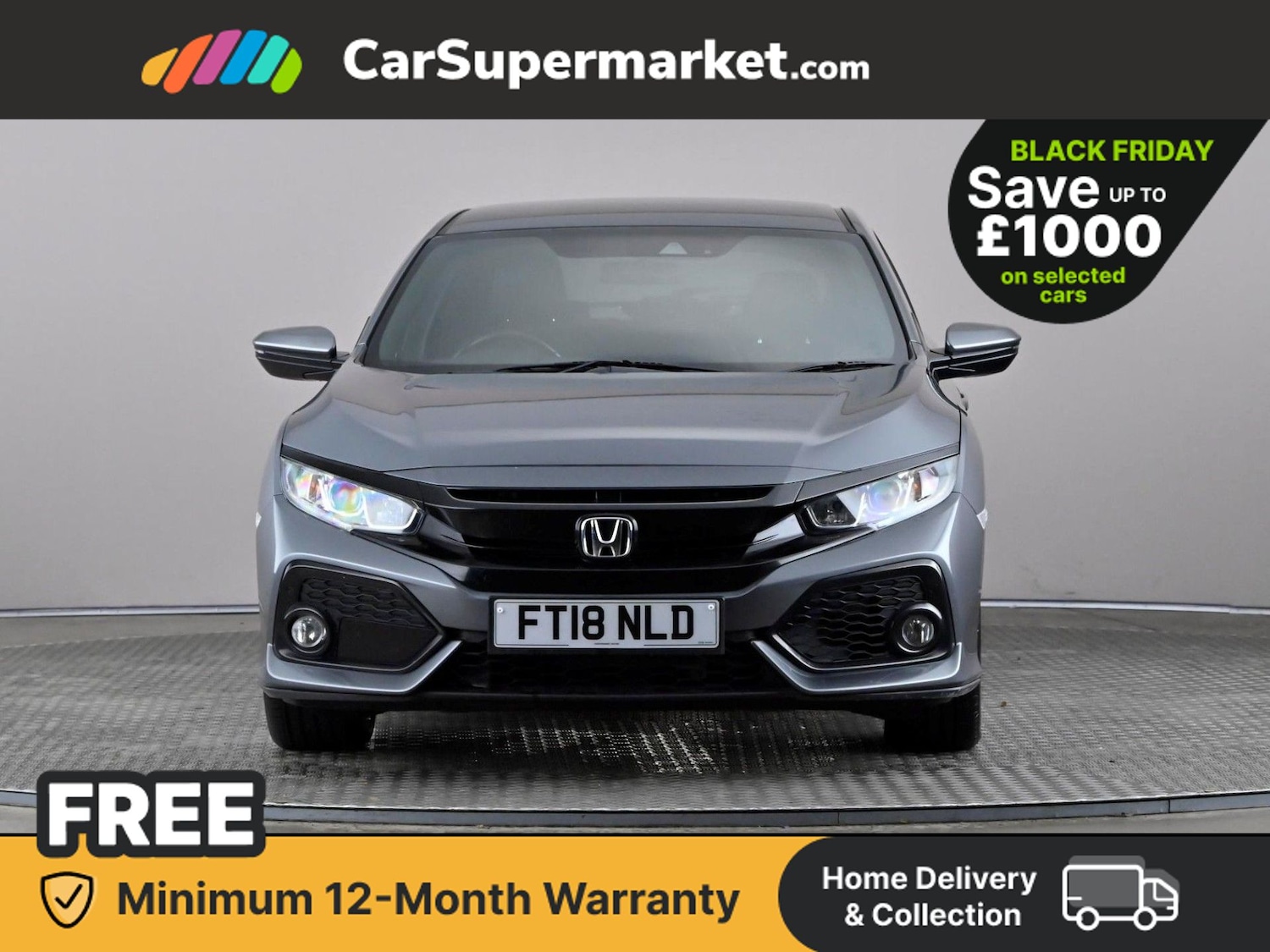 Used Honda Civic 2018 for sale - 76718498: Photo 2