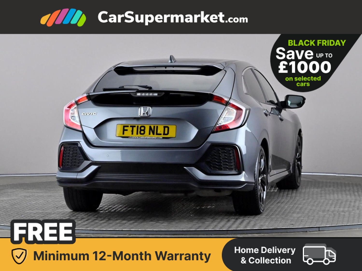 Used Honda Civic 2018 for sale - 76718498: Photo 6