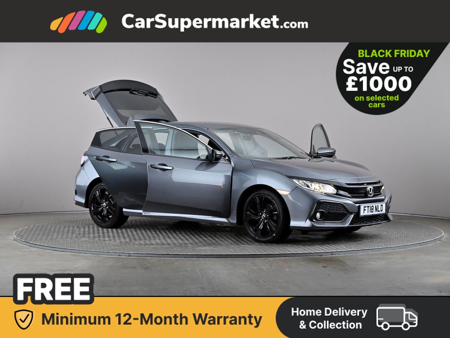 Used Honda Civic 2018 for sale - 76718498: Photo 8