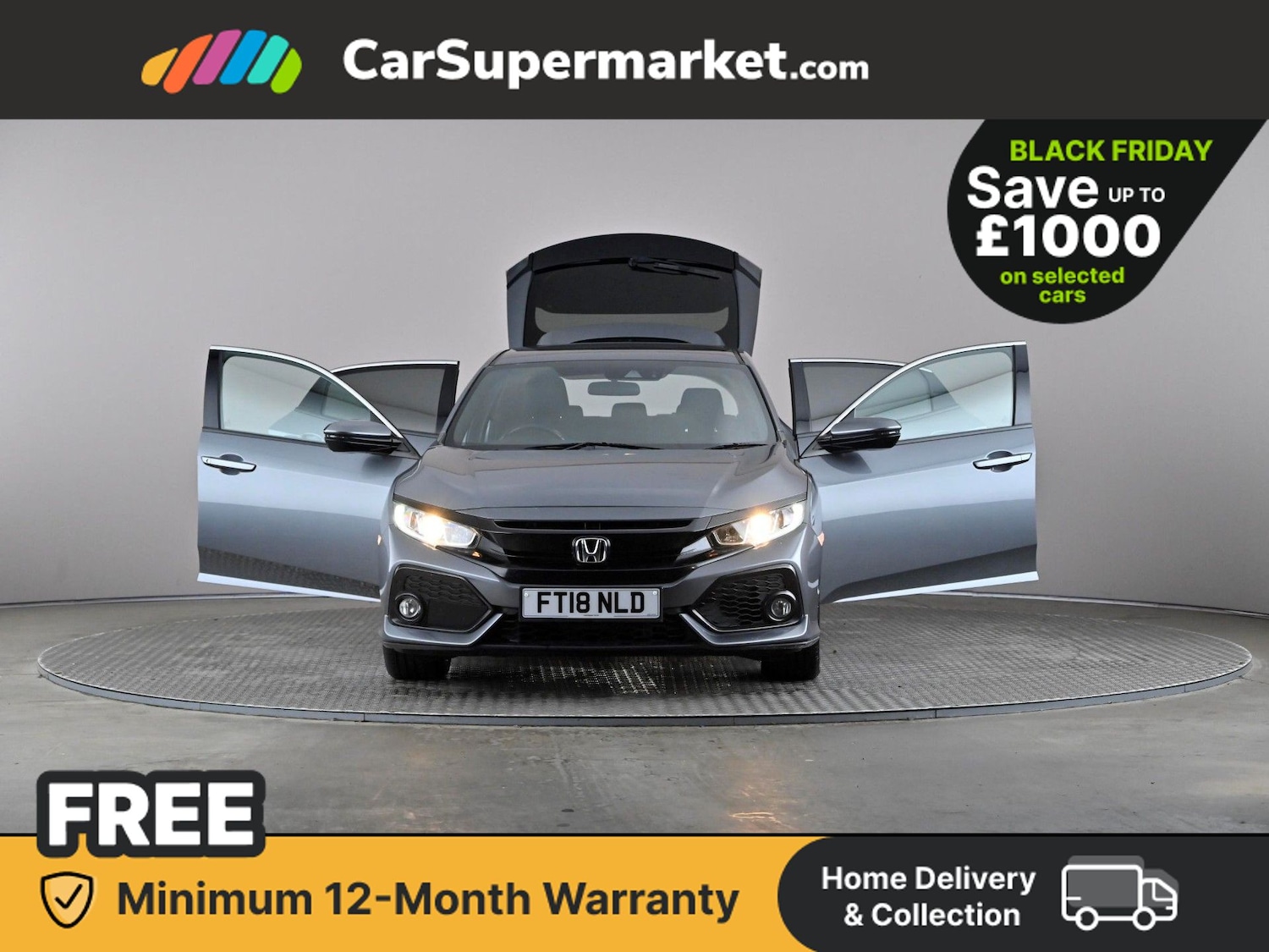 Used Honda Civic 2018 for sale - 76718498: Photo 9