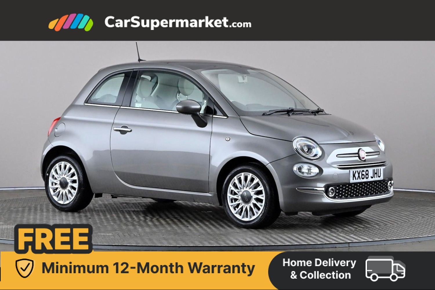 Used Fiat 500 2018 for sale - 76495215: Photo 1