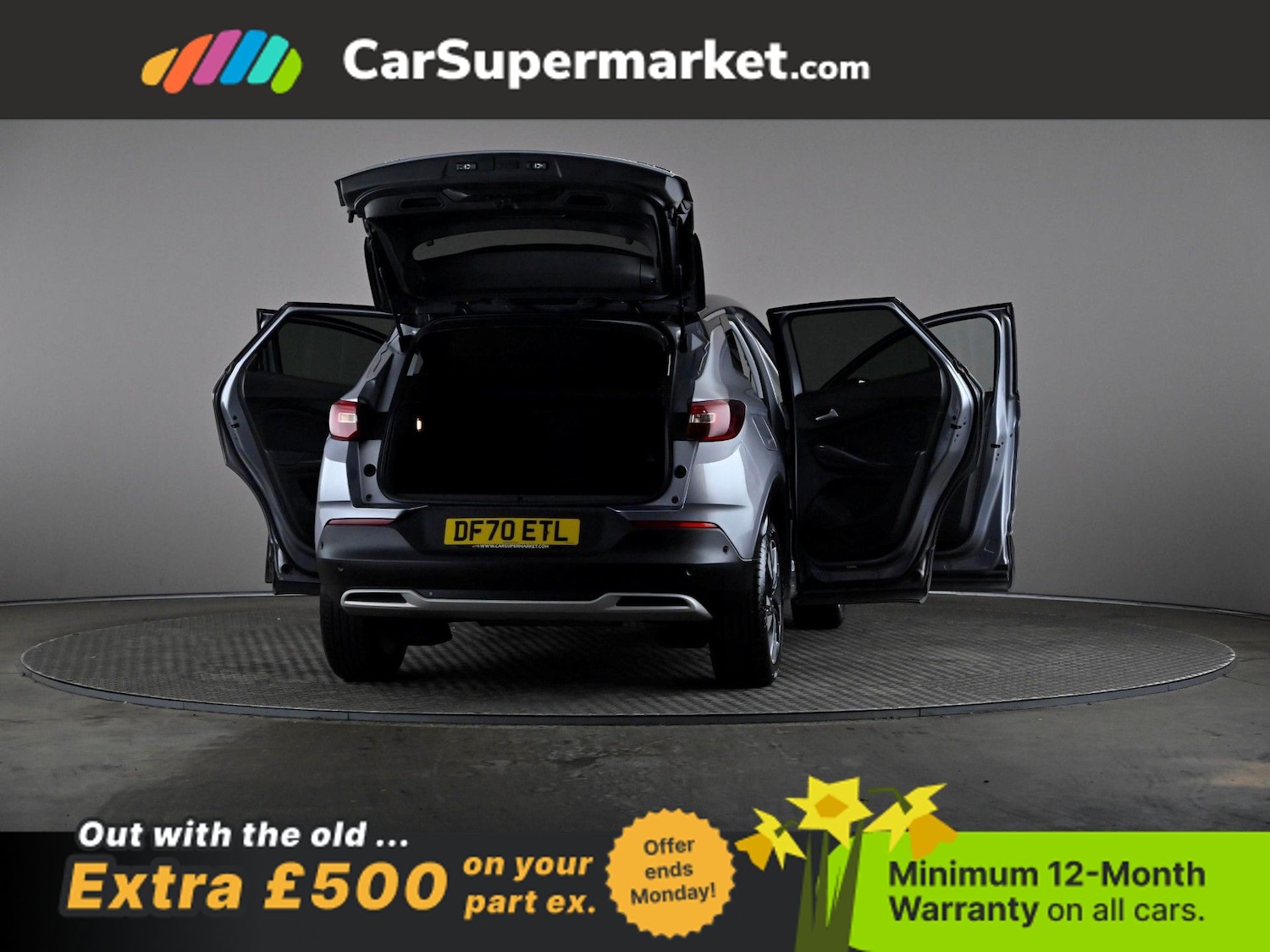 Used Vauxhall Grandland X 2021 for sale - 77952041: Photo 12