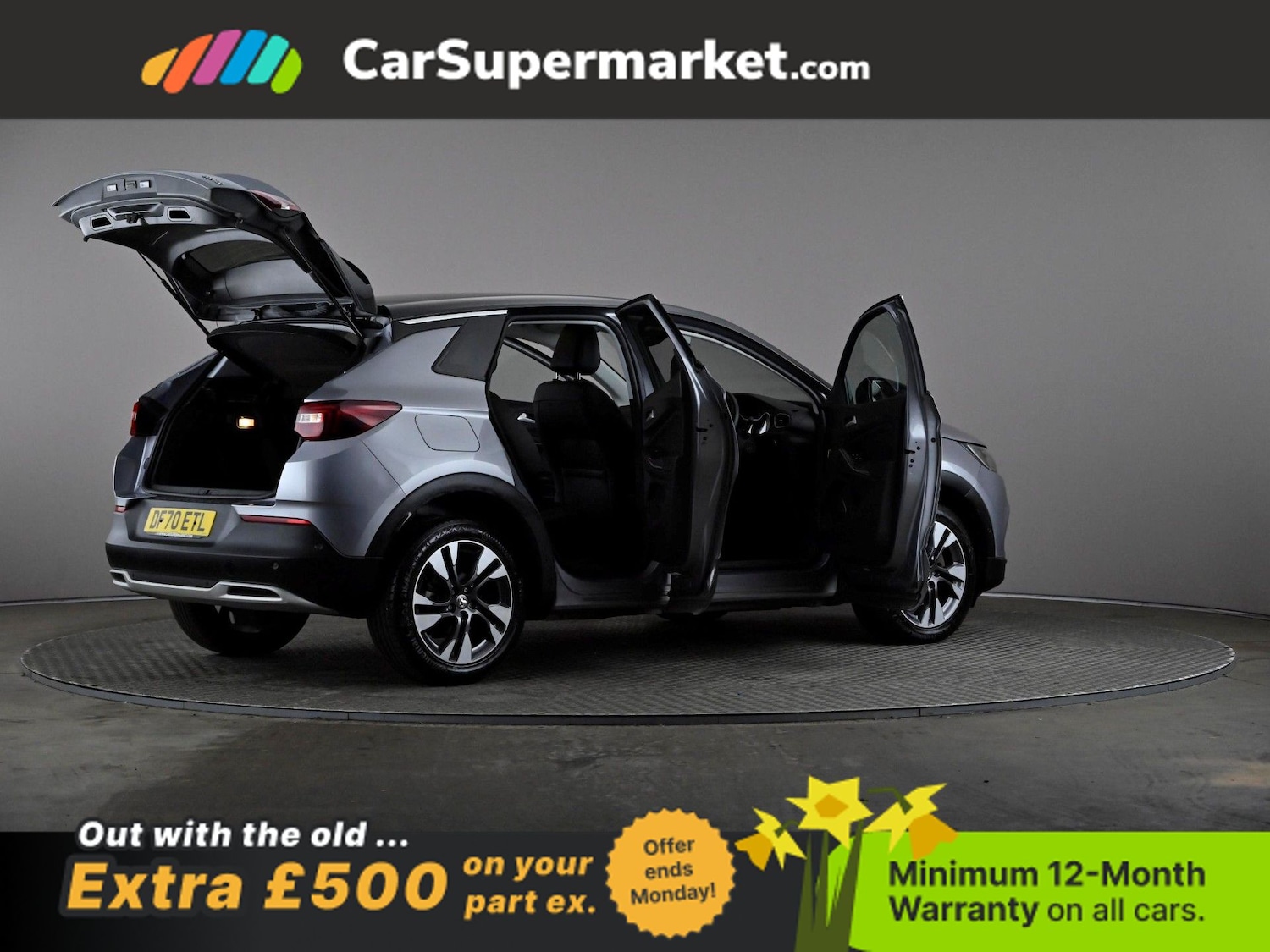 Used Vauxhall Grandland X 2021 for sale - 77952041: Photo 13