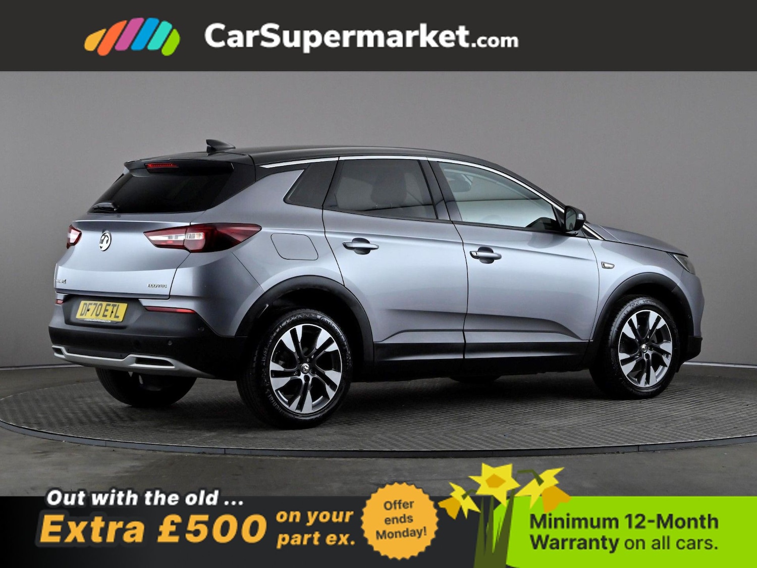 Used Vauxhall Grandland X 2021 for sale - 77952041: Photo 7