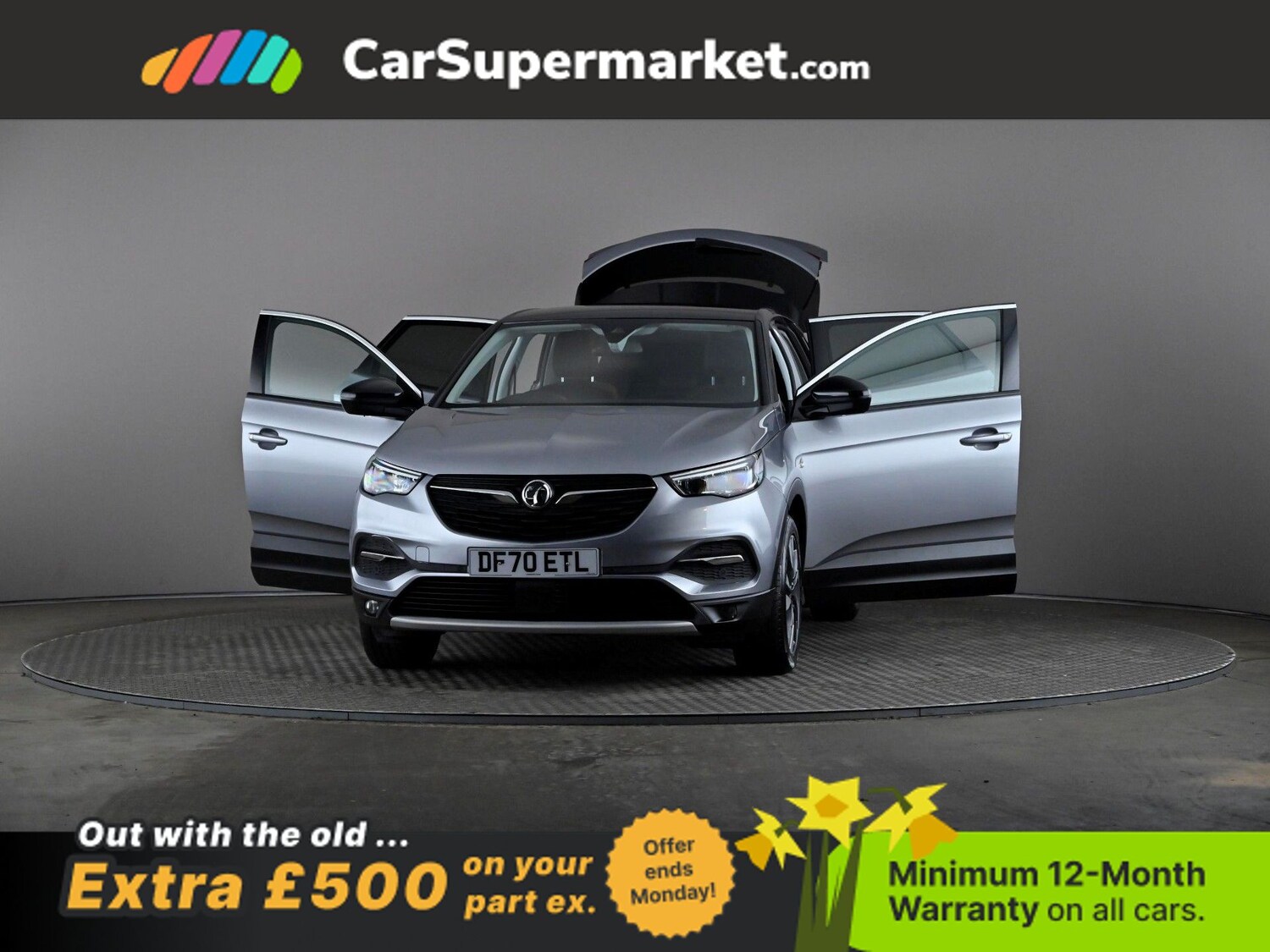 Used Vauxhall Grandland X 2021 for sale - 77952041: Photo 9