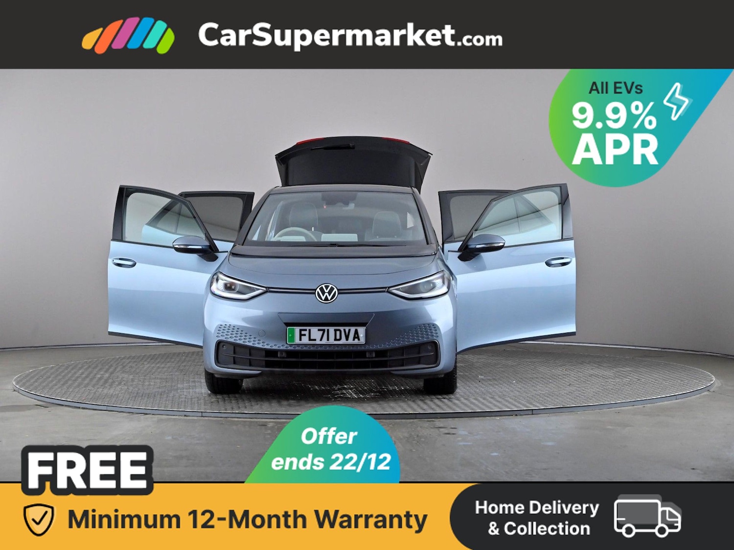 Used Volkswagen ID.3 2021 for sale - 76955422: Photo 10