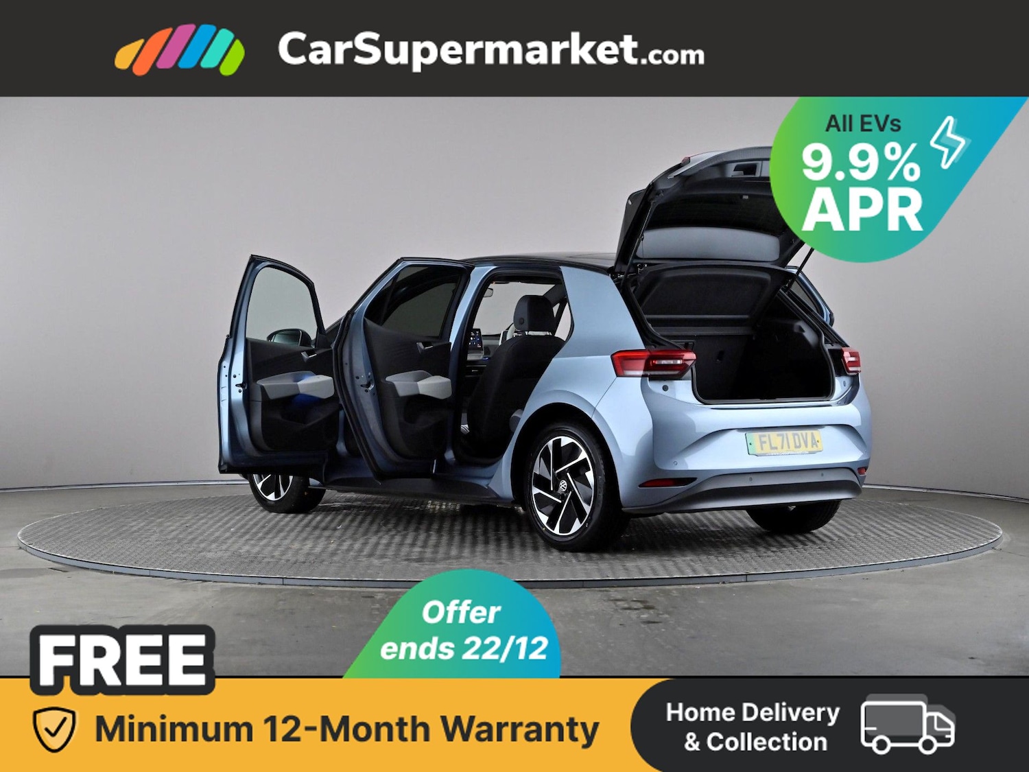 Used Volkswagen ID.3 2021 for sale - 76955422: Photo 12