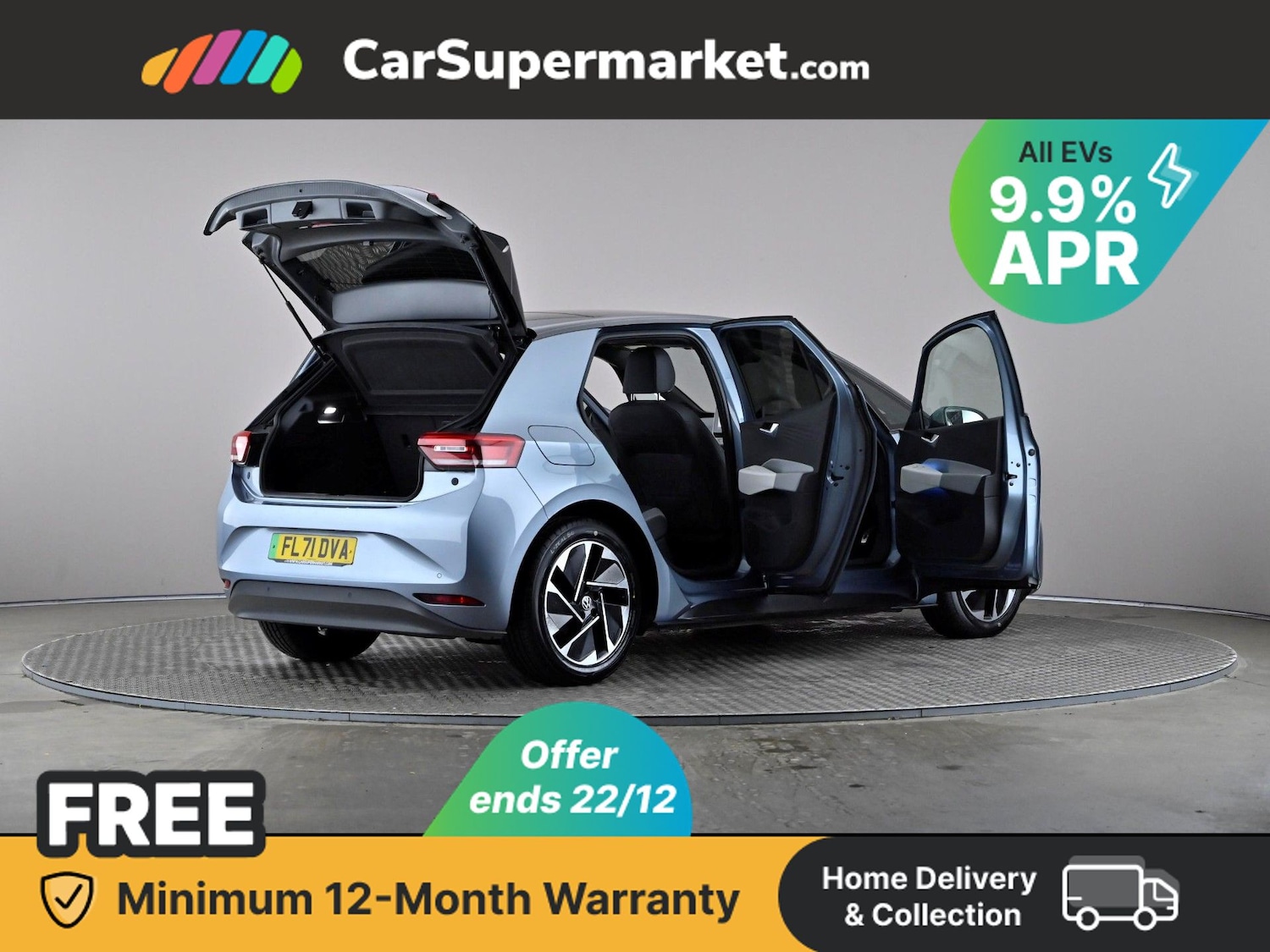 Used Volkswagen ID.3 2021 for sale - 76955422: Photo 14