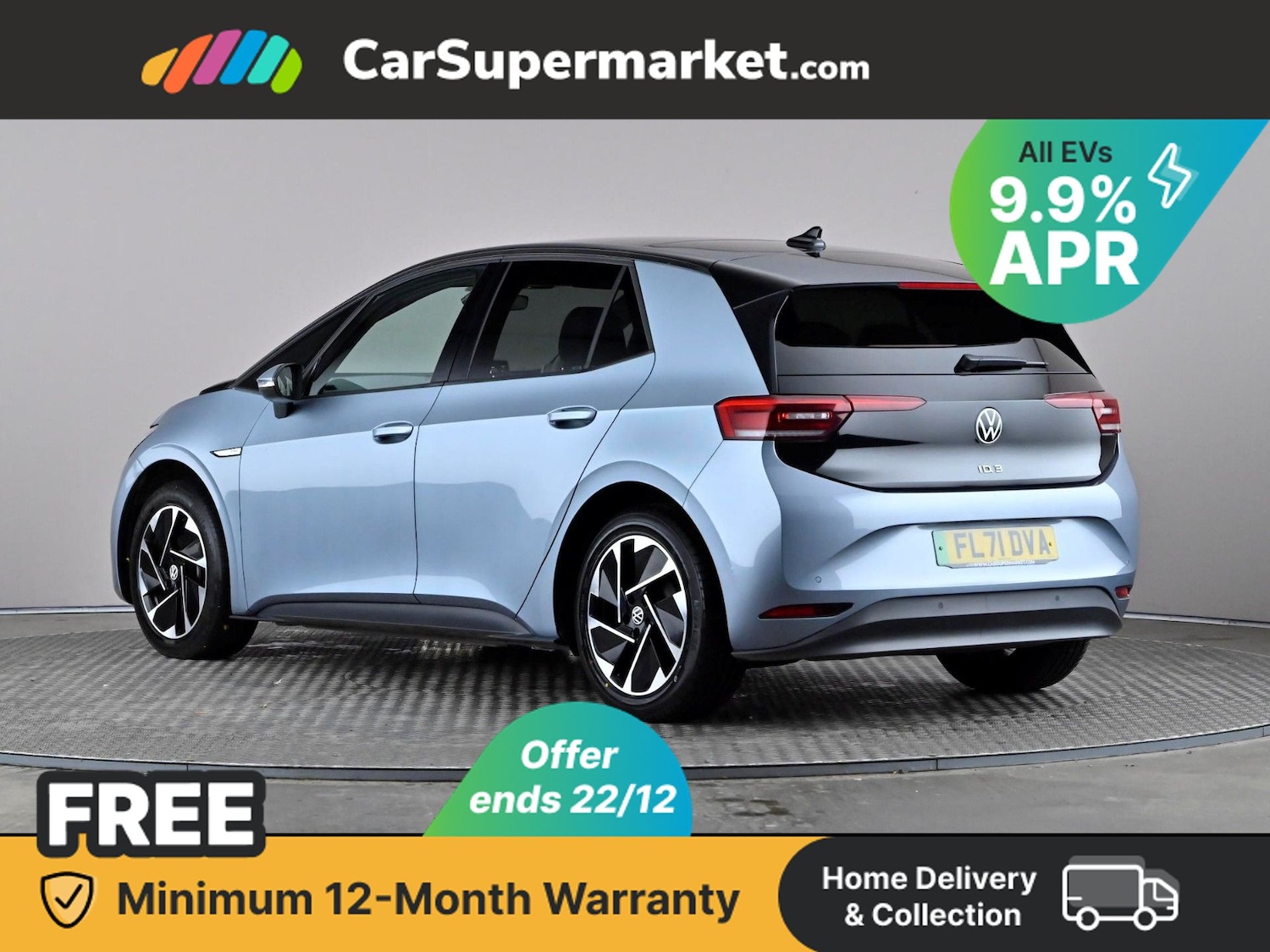 Used Volkswagen ID.3 2021 for sale - 76955422: Photo 5