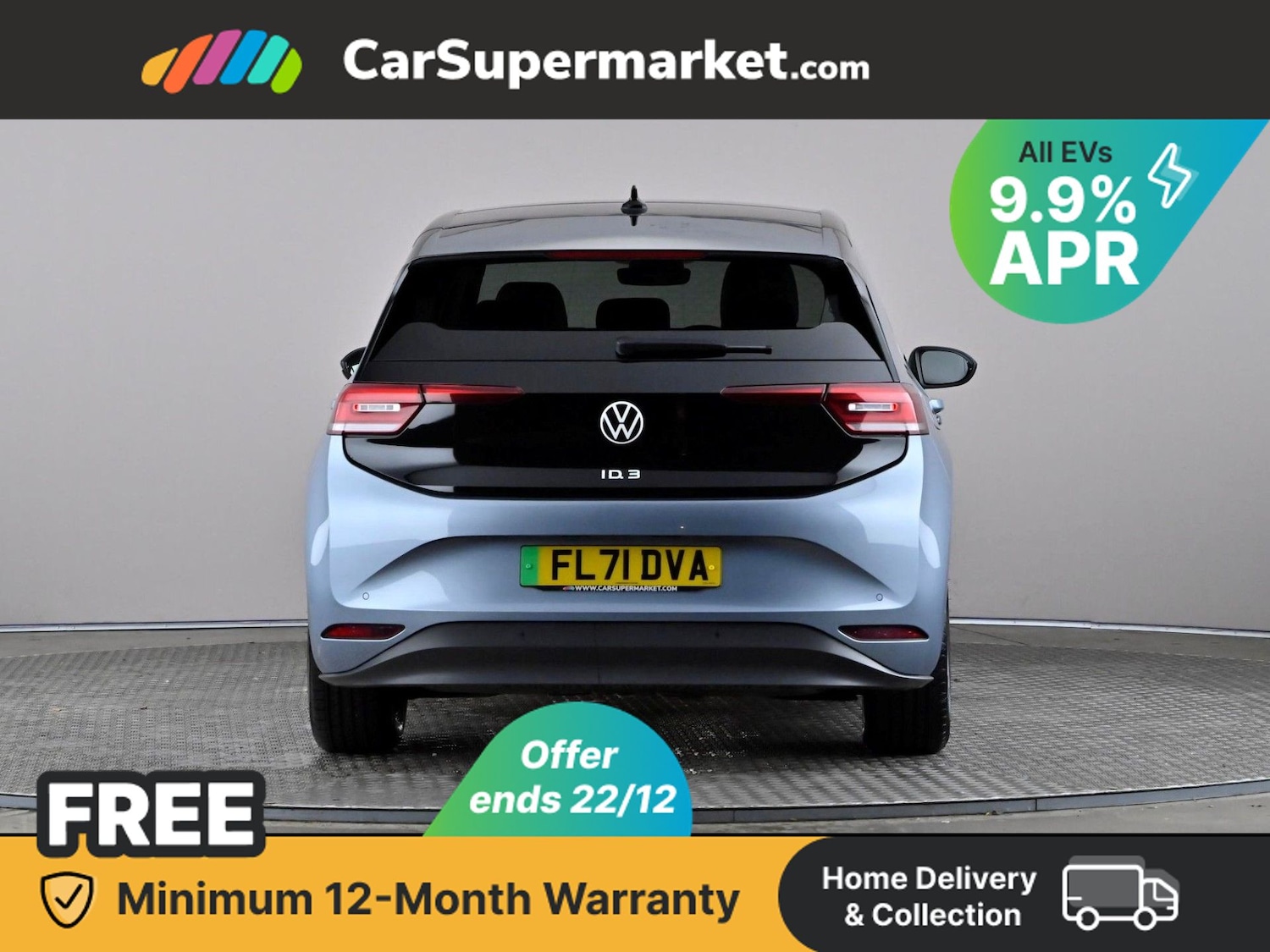 Used Volkswagen ID.3 2021 for sale - 76955422: Photo 6