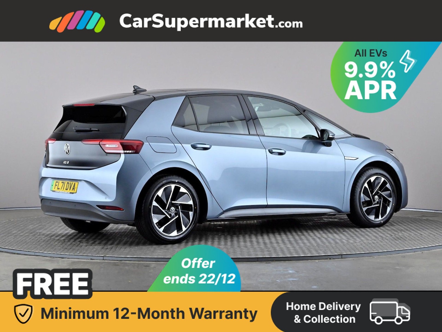 Used Volkswagen ID.3 2021 for sale - 76955422: Photo 8