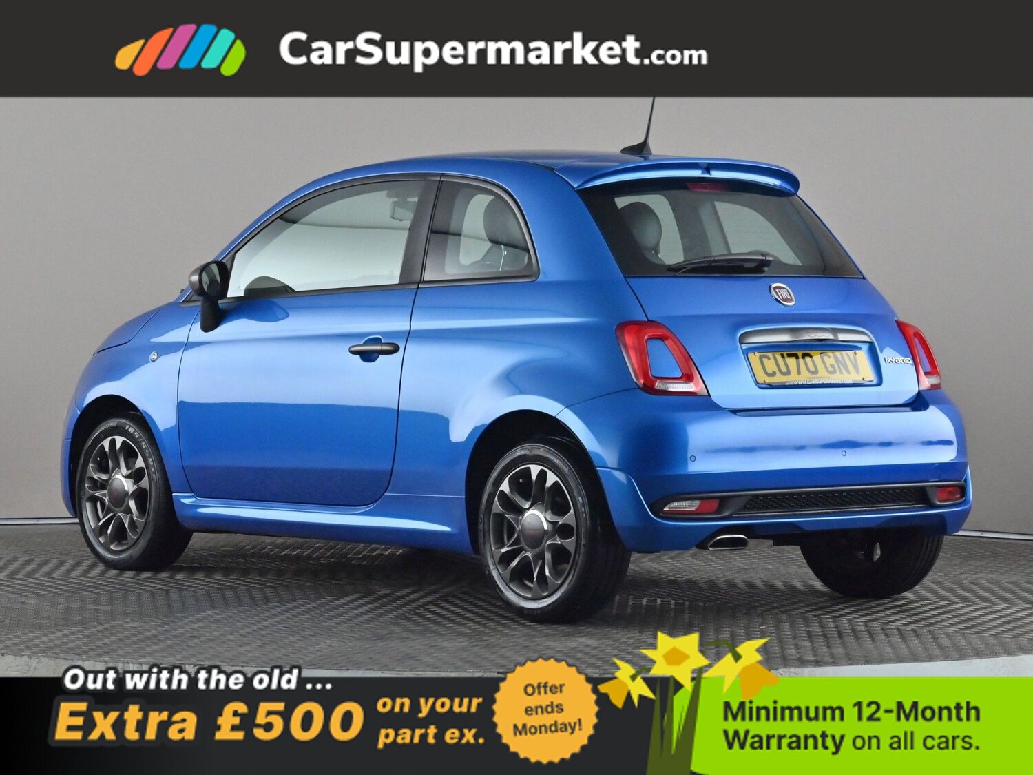 Used Fiat 500 2020 for sale - 77968212: Photo 5