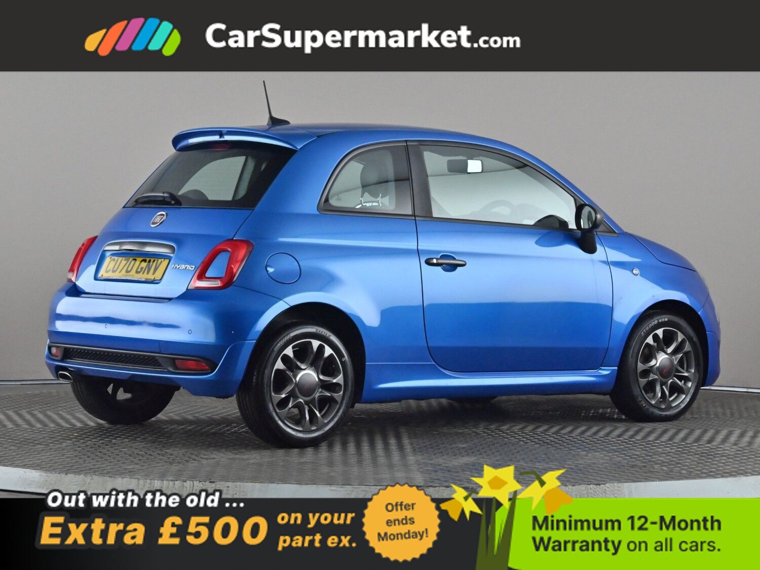 Used Fiat 500 2020 for sale - 77968212: Photo 7