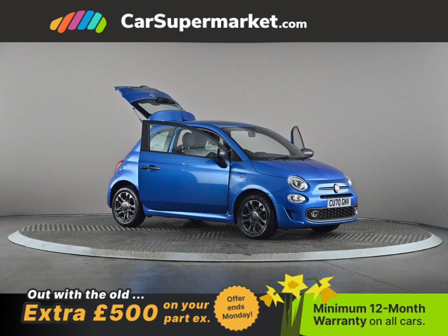 Used Fiat 500 2020 for sale - 77968212: Photo 8