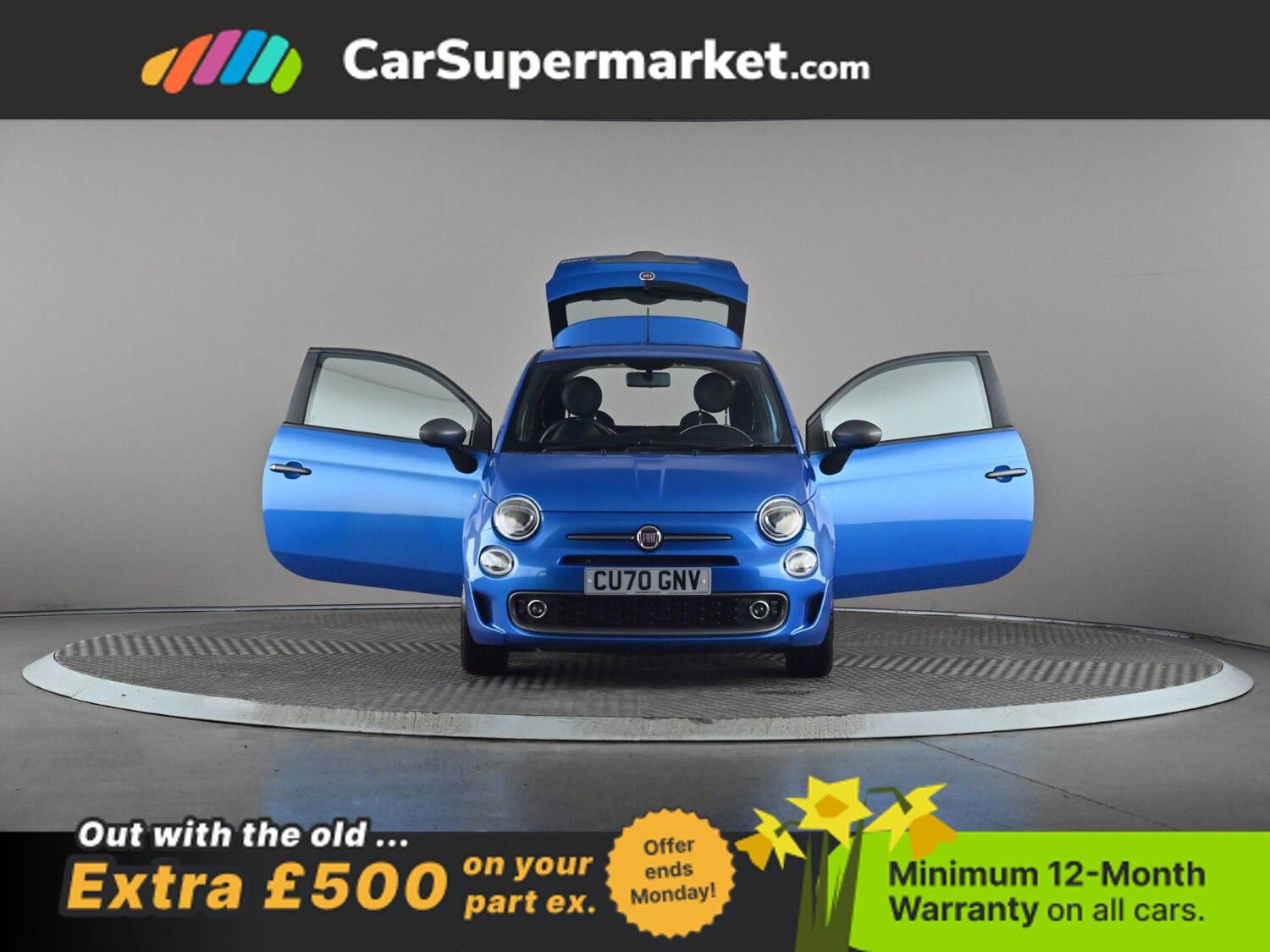 Used Fiat 500 2020 for sale - 77968212: Photo 9