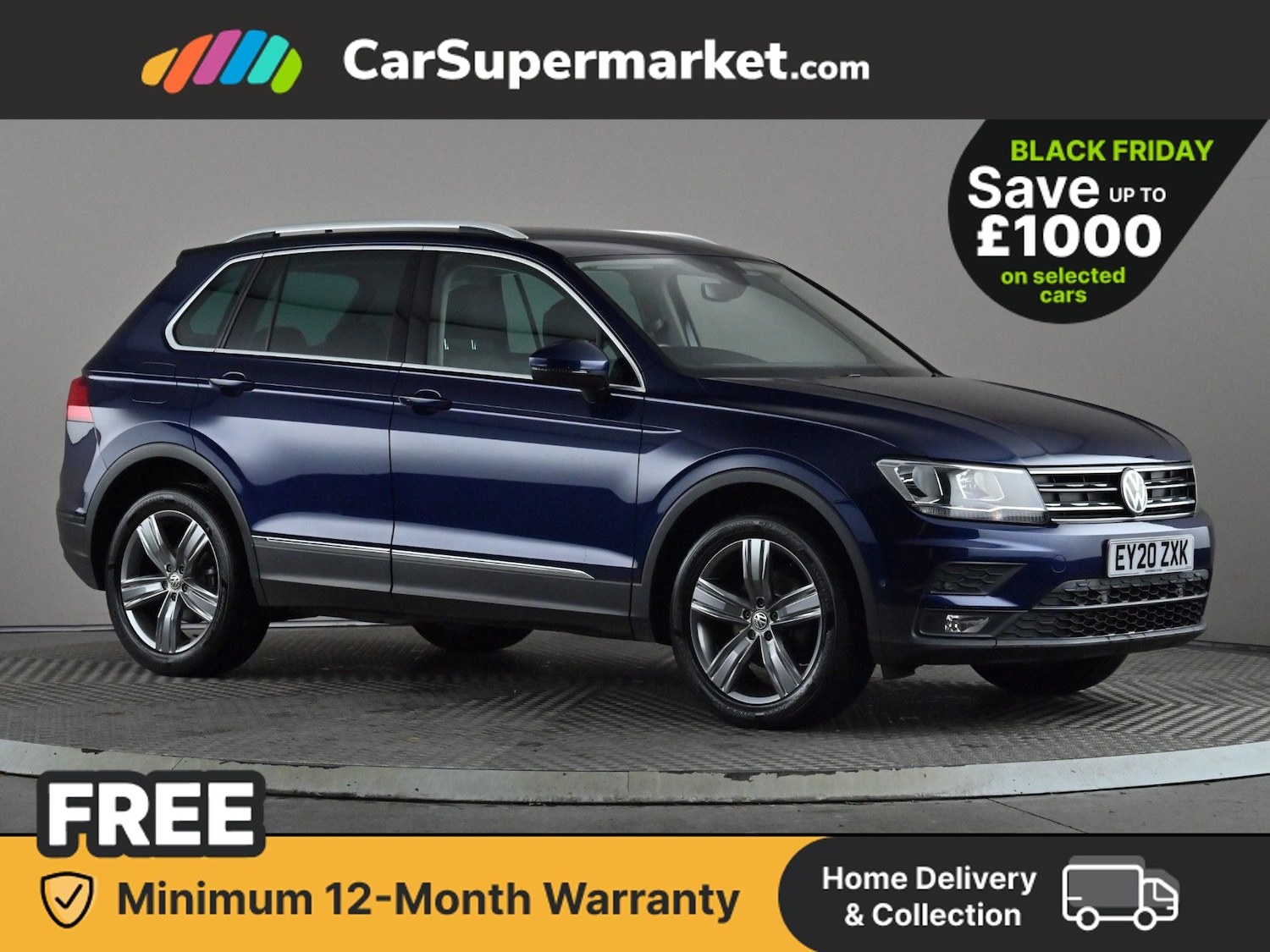 Used Volkswagen Tiguan 2020 for sale - 76629942: Photo 1