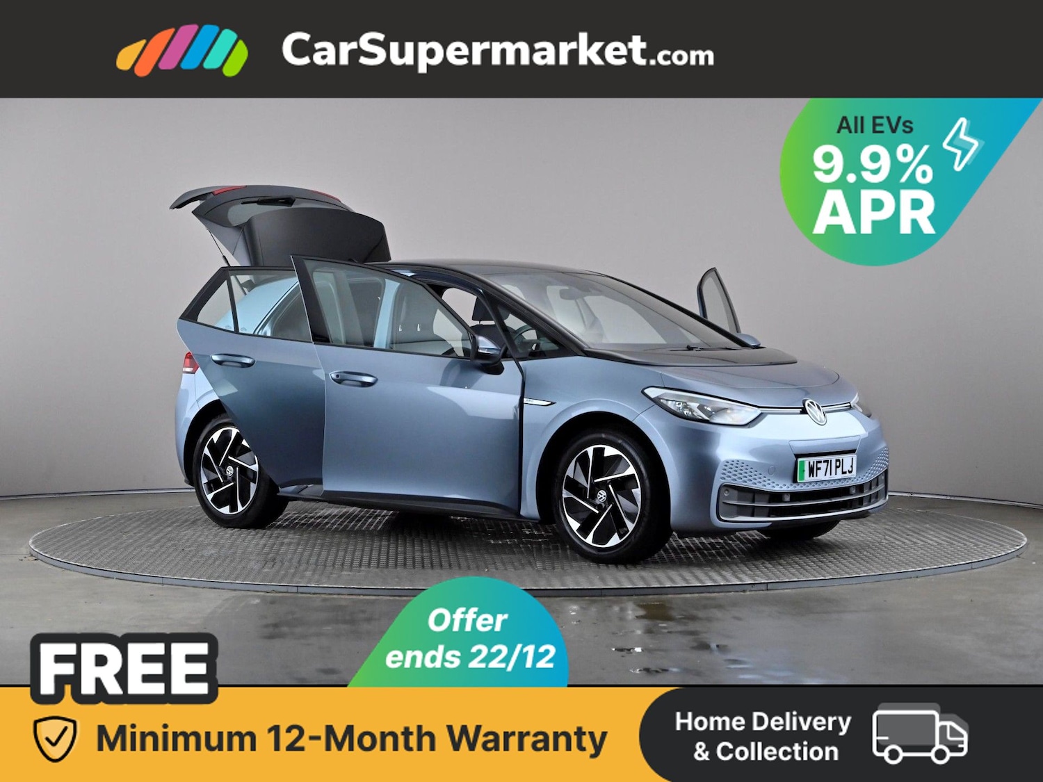 Used Volkswagen ID.3 2021 for sale - 76876064: Photo 9