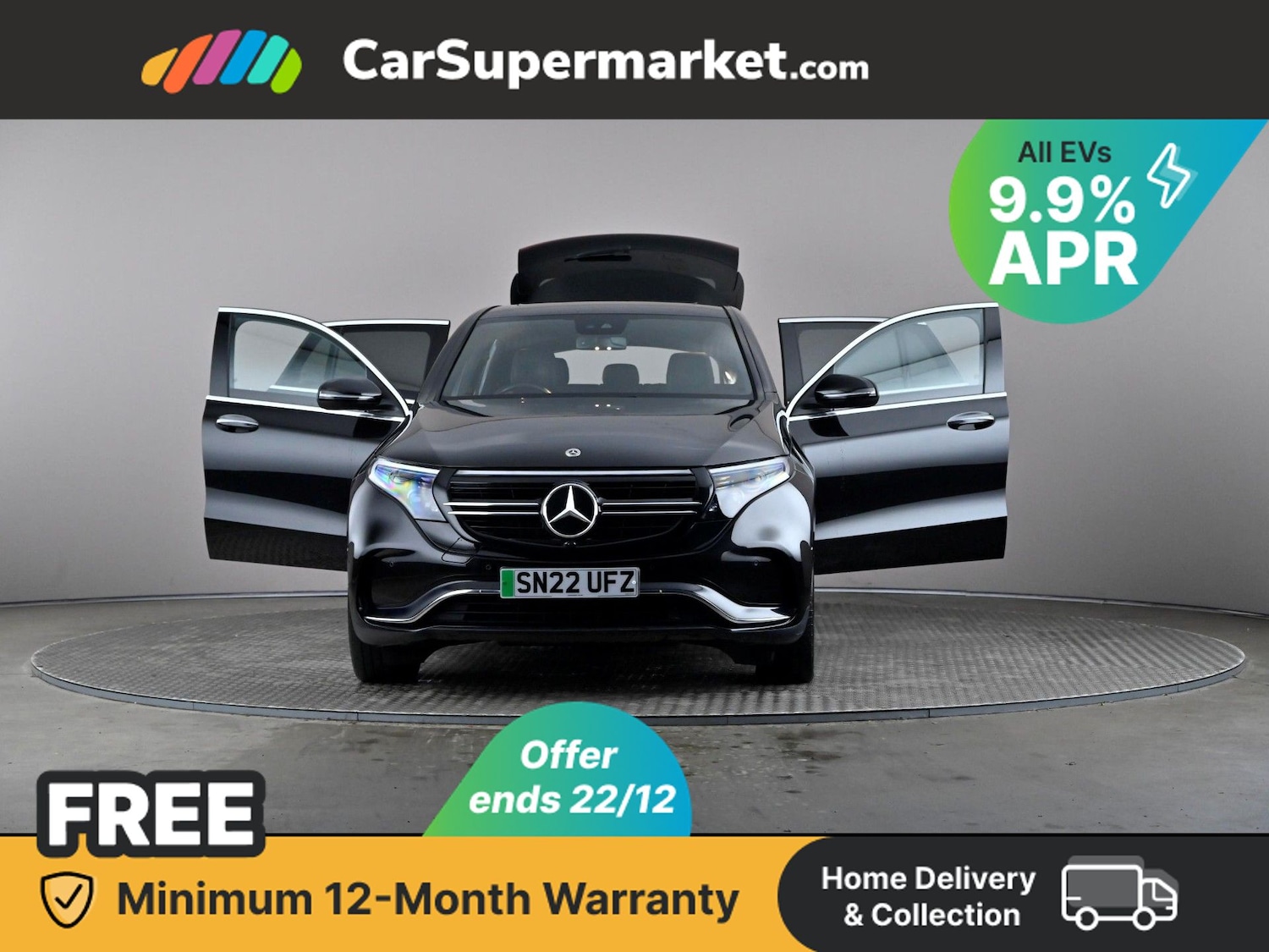 Used Mercedes-Benz EQC 2022 for sale - 76961580: Photo 10