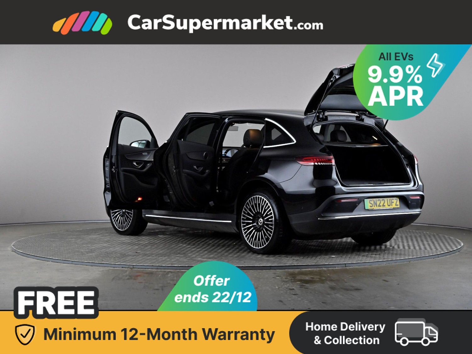 Used Mercedes-Benz EQC 2022 for sale - 76961580: Photo 12