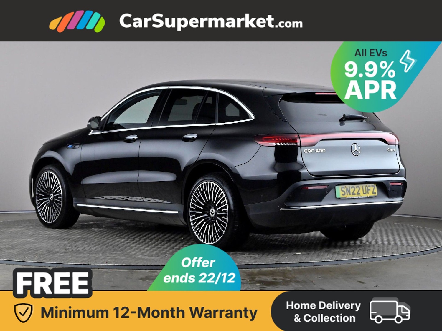 Used Mercedes-Benz EQC 2022 for sale - 76961580: Photo 5