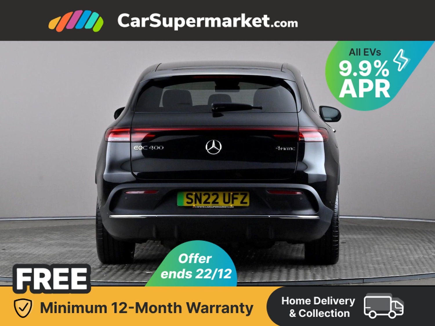 Used Mercedes-Benz EQC 2022 for sale - 76961580: Photo 6