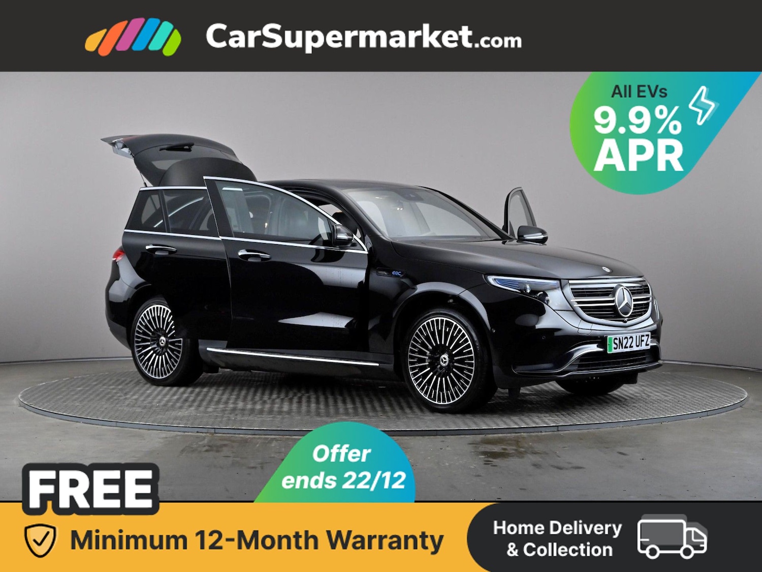 Used Mercedes-Benz EQC 2022 for sale - 76961580: Photo 9