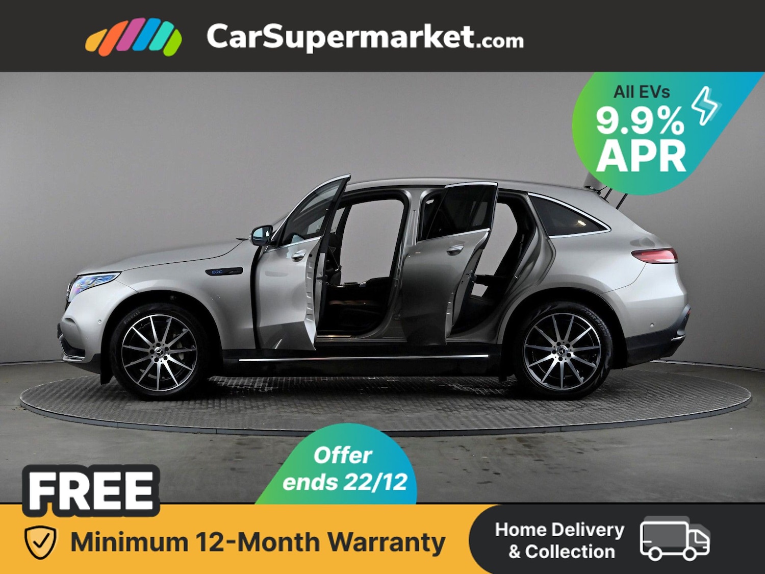 Used Mercedes-Benz EQC 2022 for sale - 76844588: Photo 11