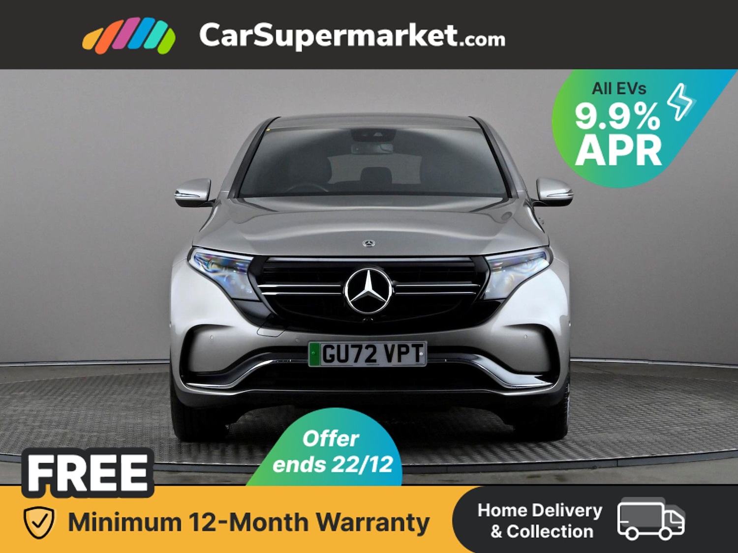 Used Mercedes-Benz EQC 2022 for sale - 76844588: Photo 2