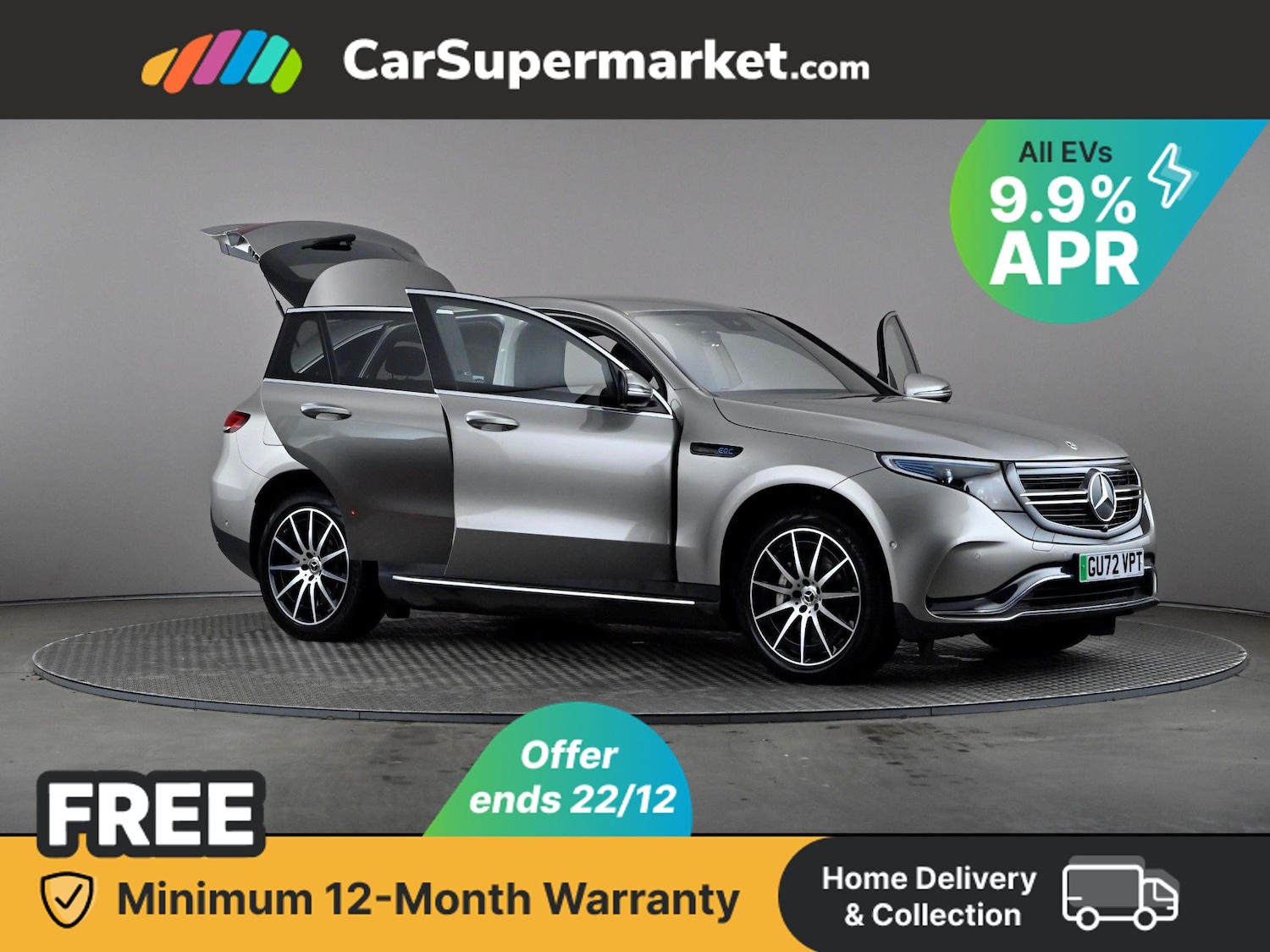 Used Mercedes-Benz EQC 2022 for sale - 76844588: Photo 9