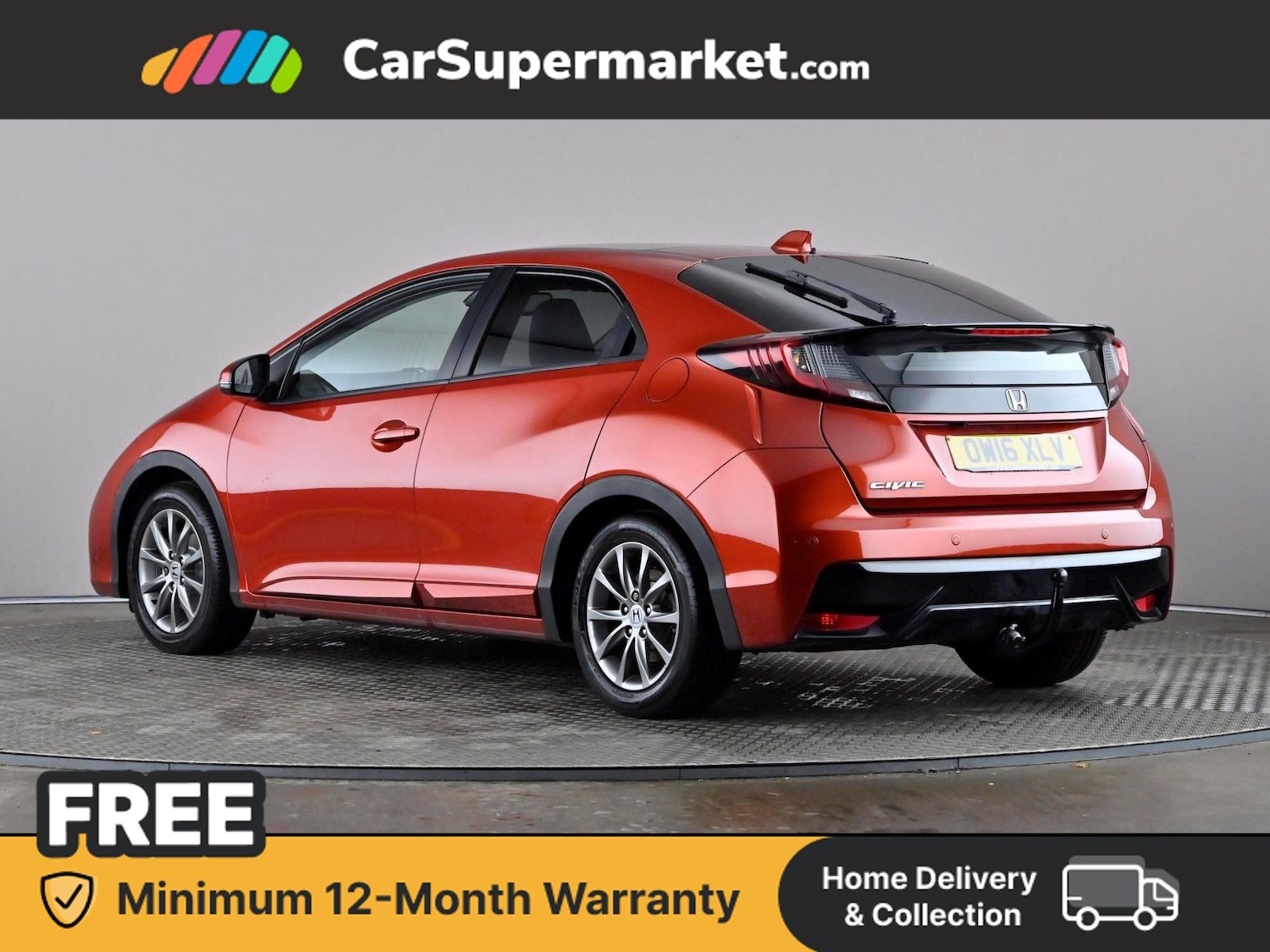 Used Honda Civic 2016 for sale - 77443897: Photo 4