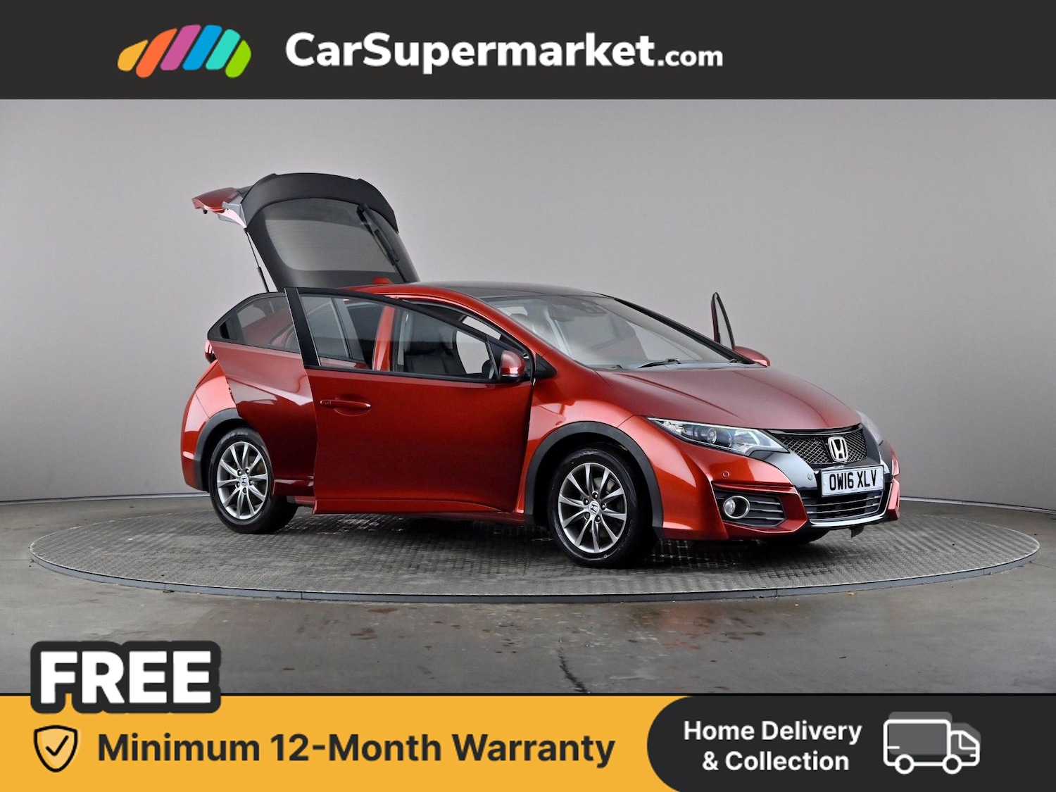 Used Honda Civic 2016 for sale - 77443897: Photo 7