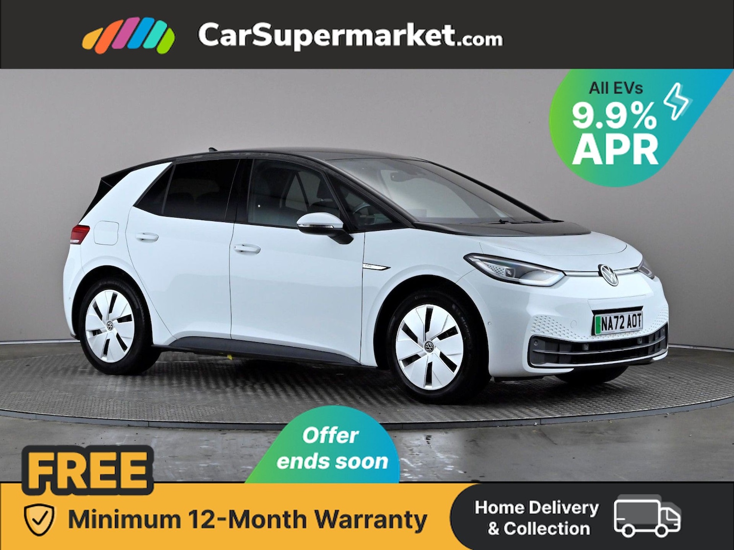 Used Volkswagen ID.3 2022 for sale - 76546291: Photo 1