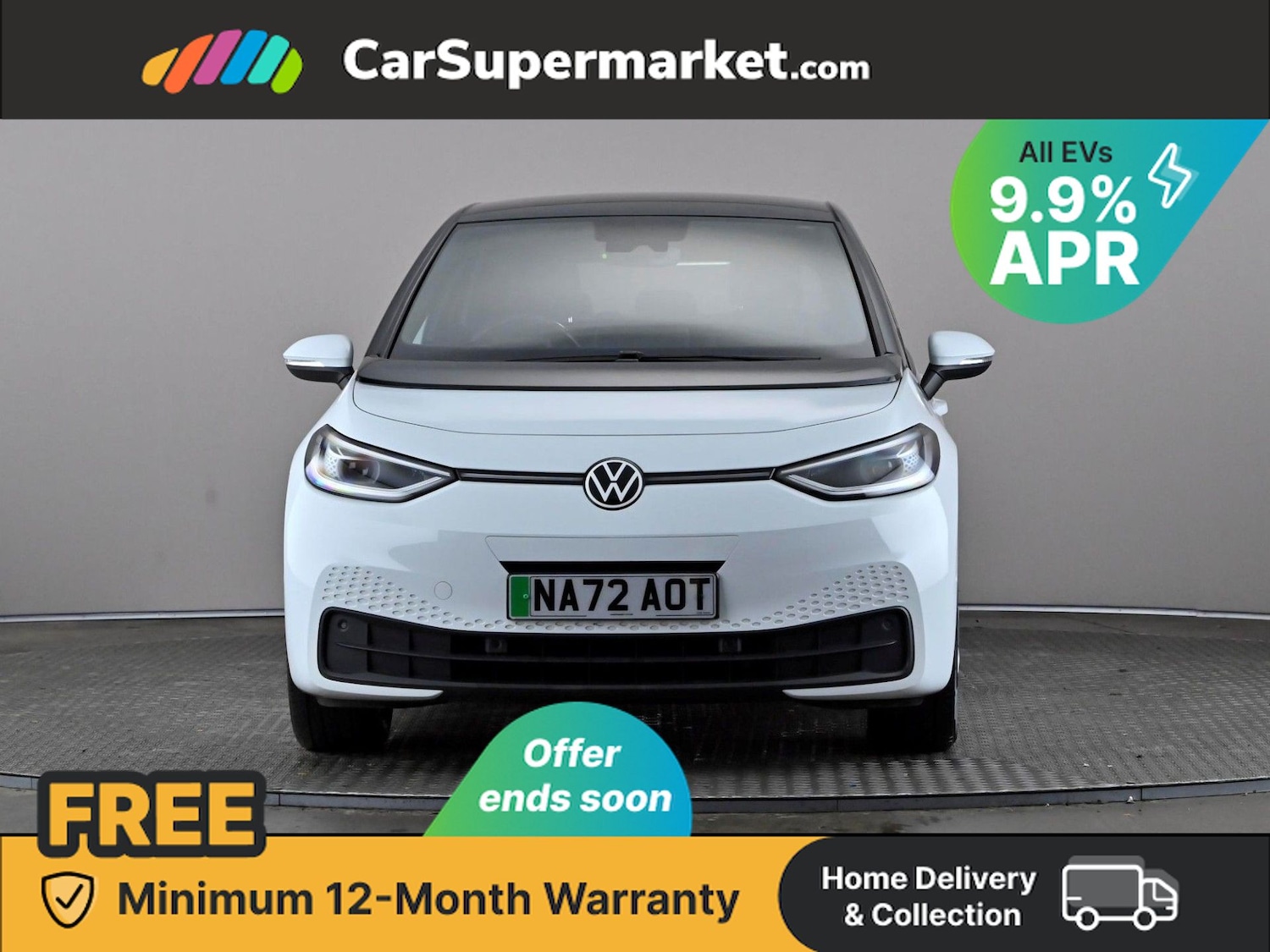 Used Volkswagen ID.3 2022 for sale - 76546291: Photo 2