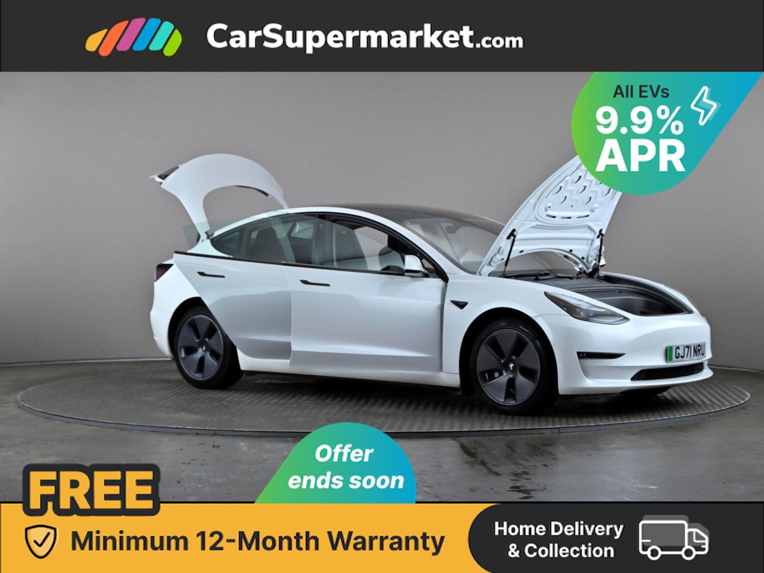 Used Tesla Model 3 2021 for sale - 76540973: Photo 9