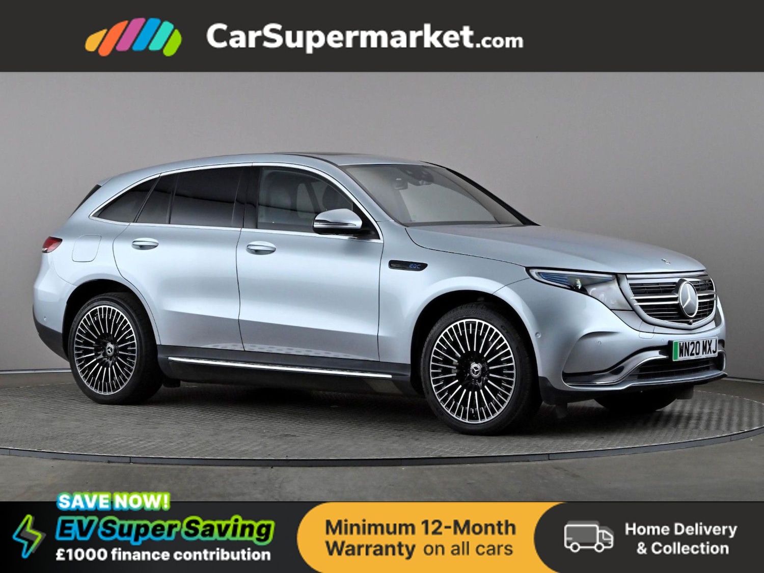 Used Mercedes-Benz EQC 2020 for sale - 77719295: Photo 1